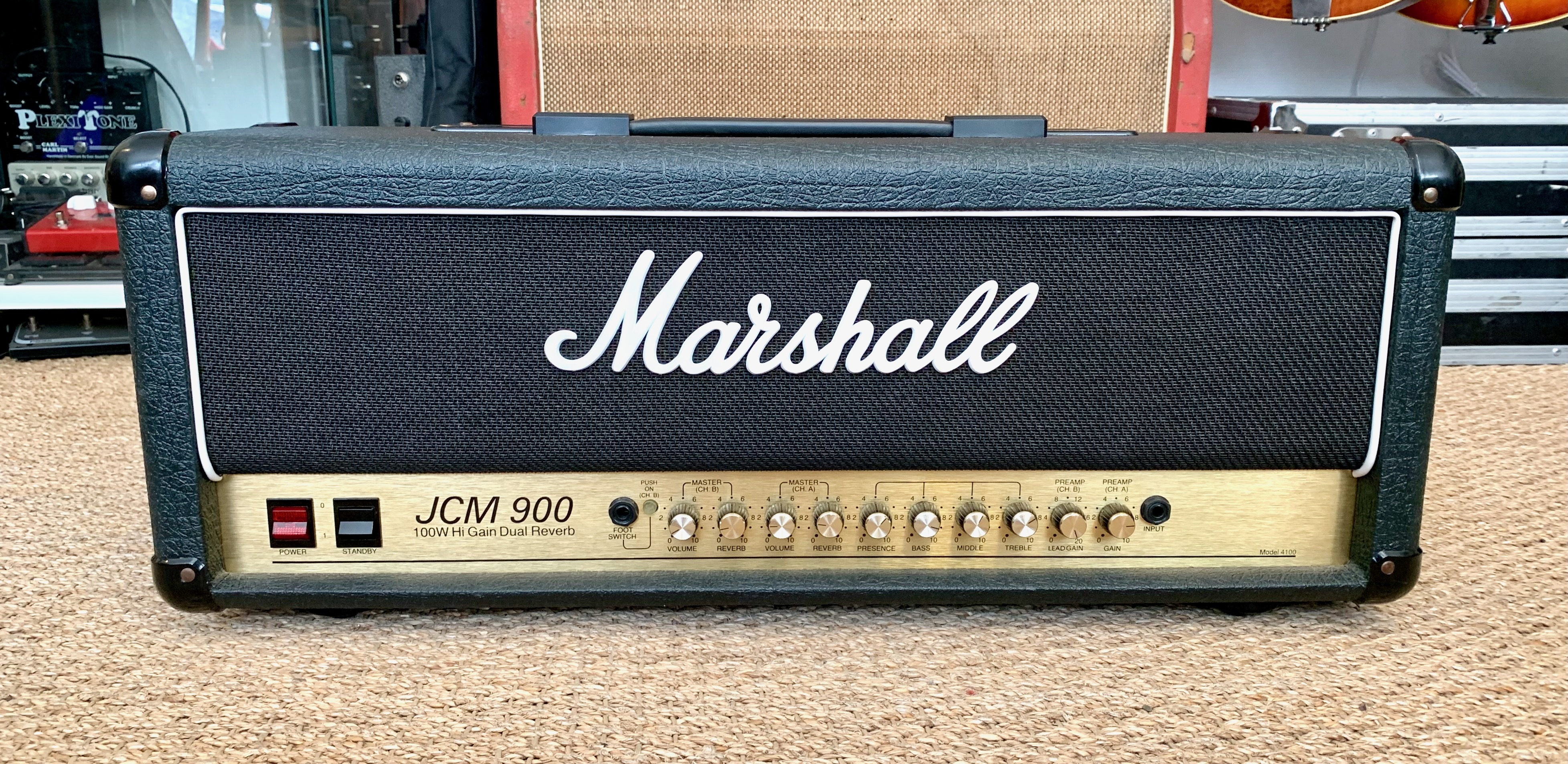 Marshall JCM 900 Model 4100 Hi Gain Dual Reverb 1993 Head