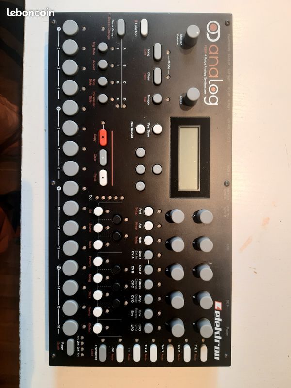 Elektron Analog Four MK1 + 2 câbles Audio/CV Splitter (officiels Elektron) -- 4 sorties CV