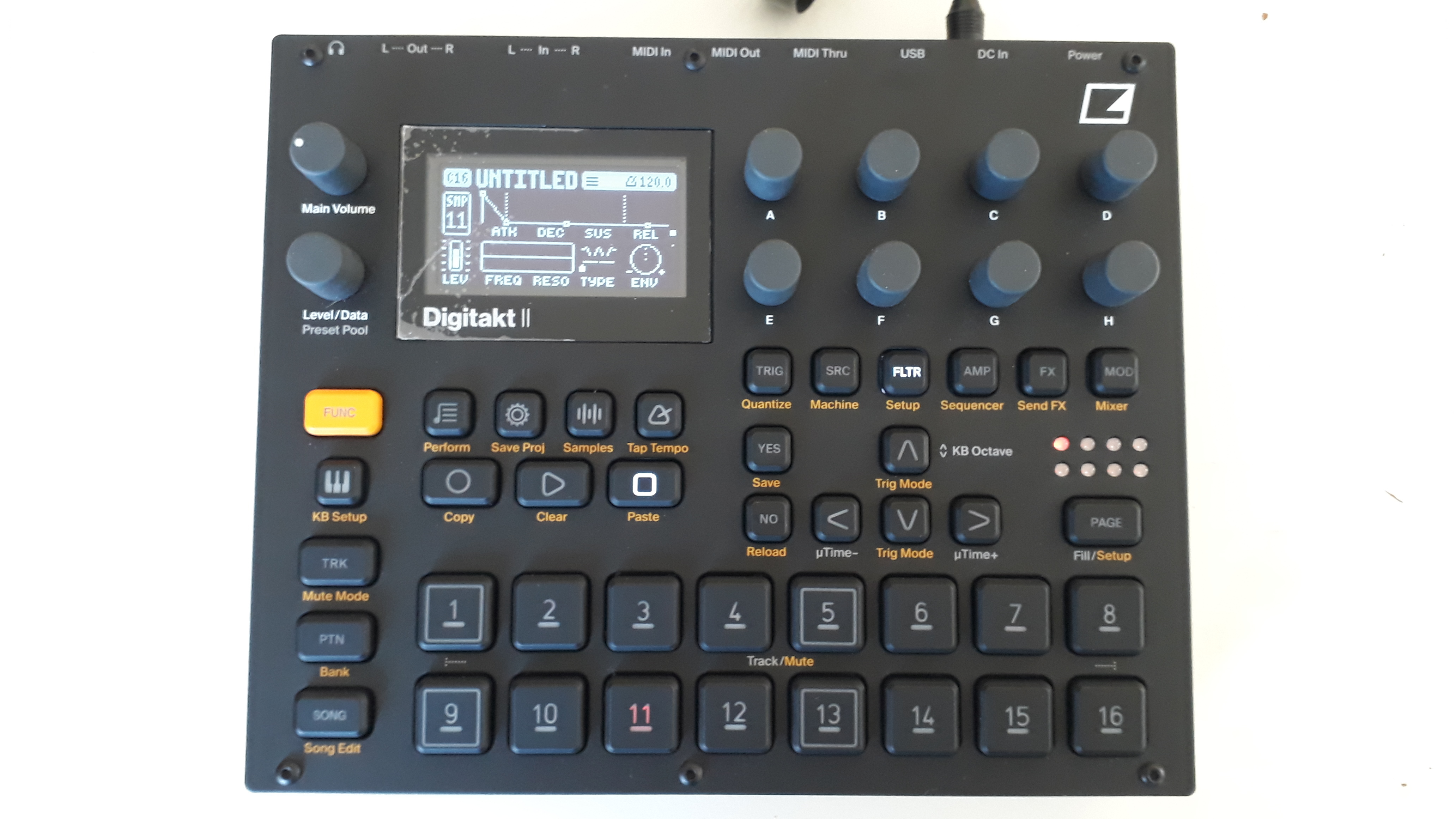 Vends Elektron Digitakt 2