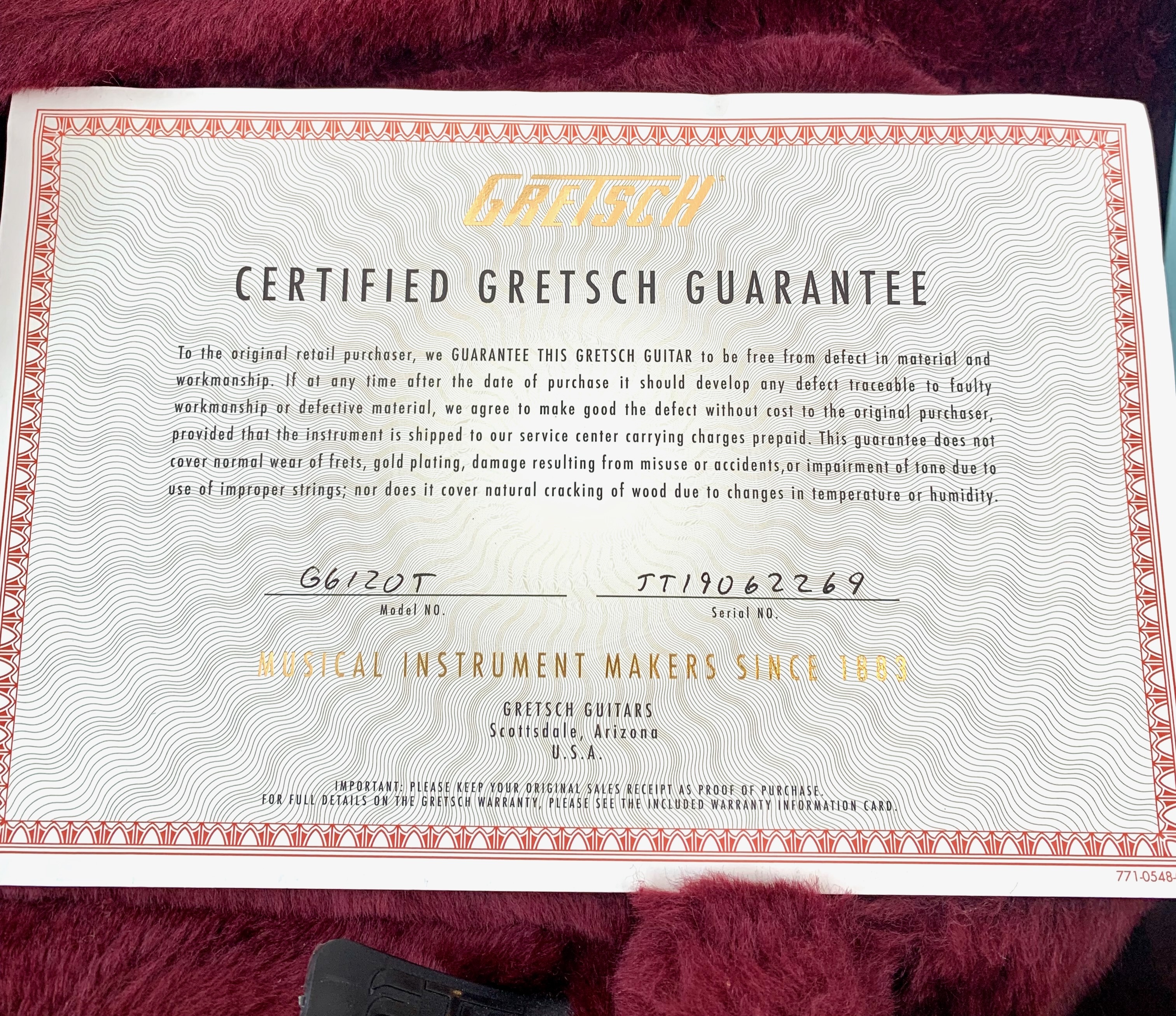 Gretsch G6120T-SW Steve Wariner Signature Nashville Gentleman with Bigsby (31632)