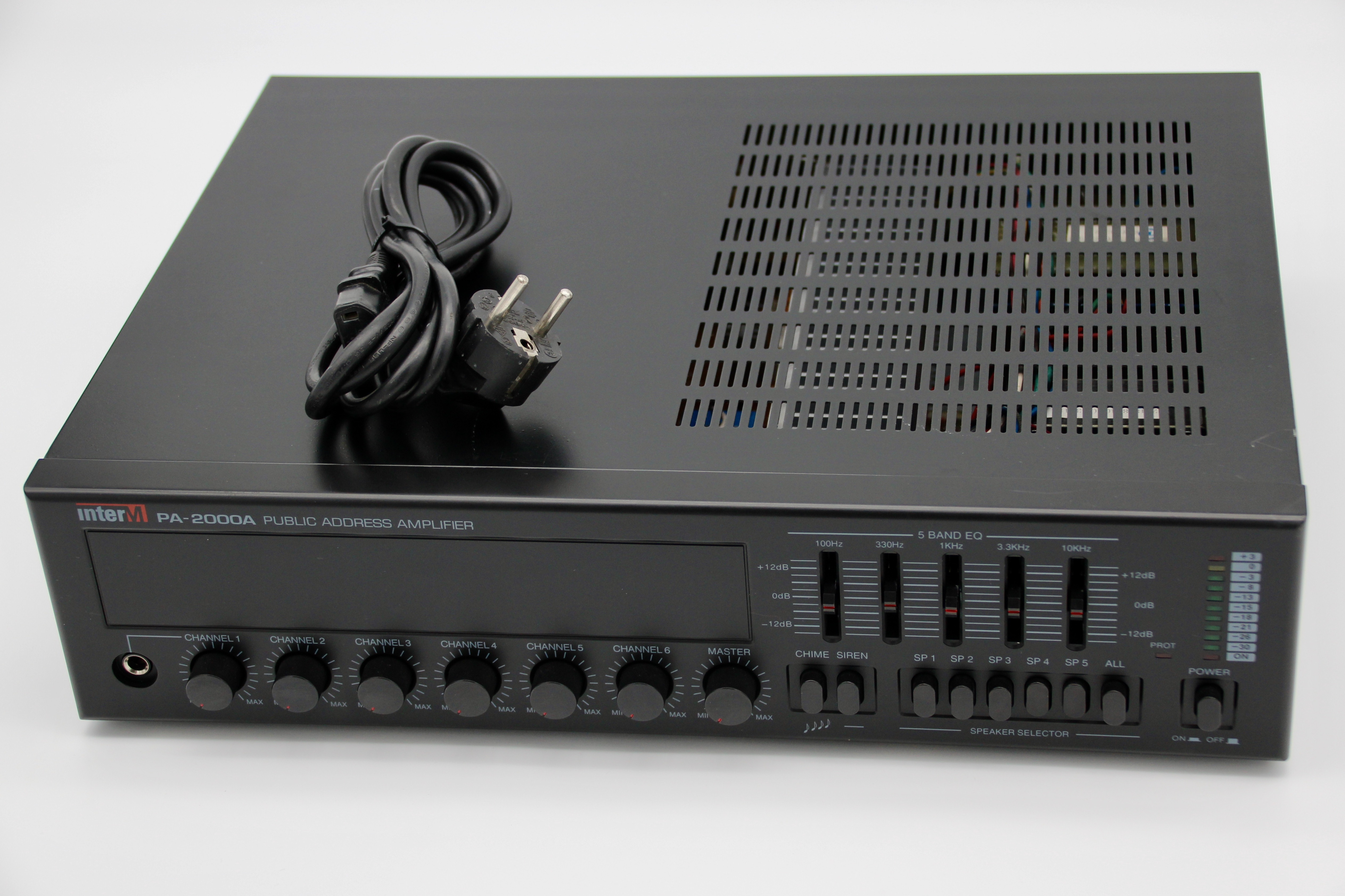 Amplificateur Inter-M PA-2000A – 100 V