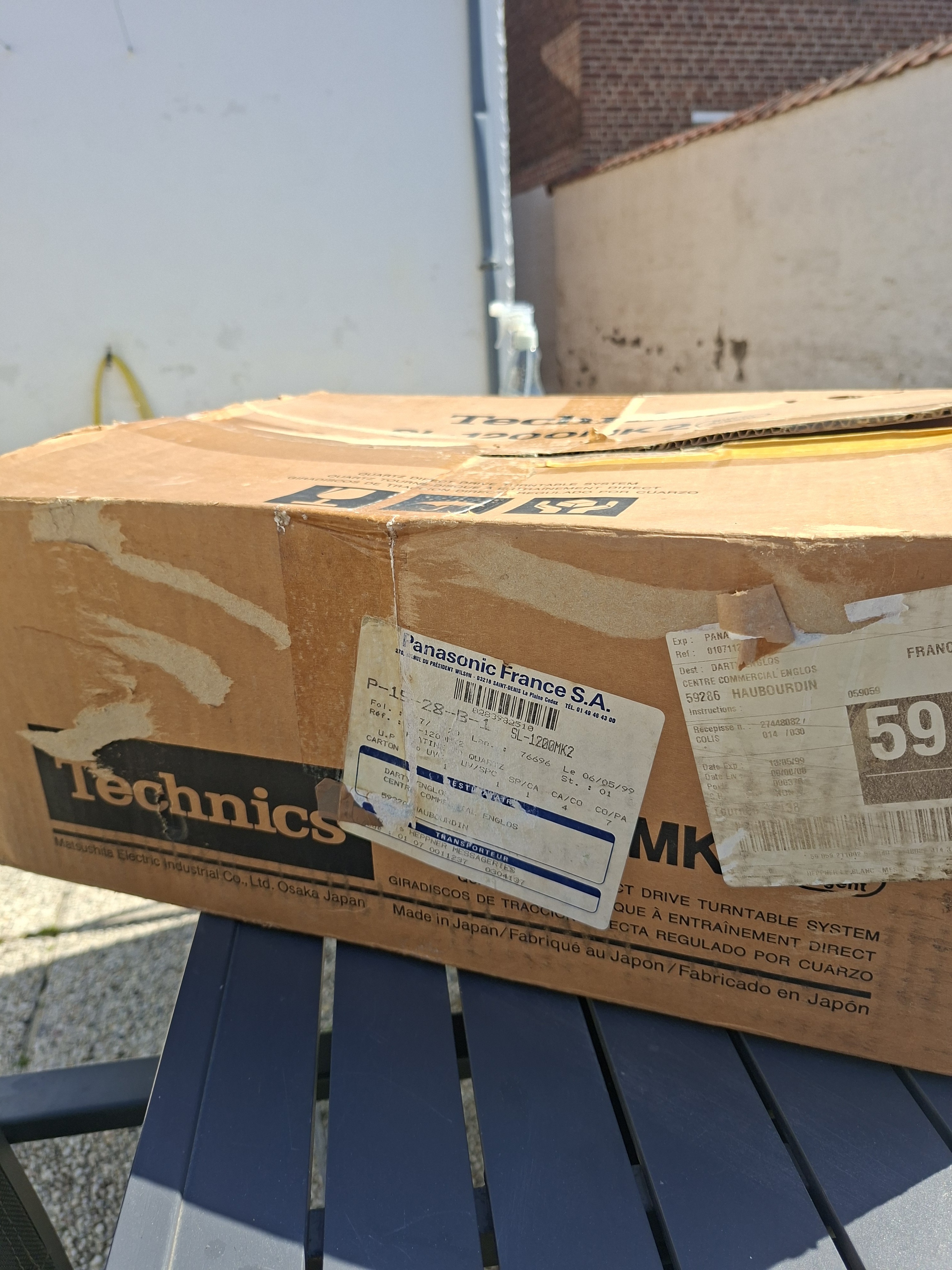 Vend platine technicien mk2 slip 1200