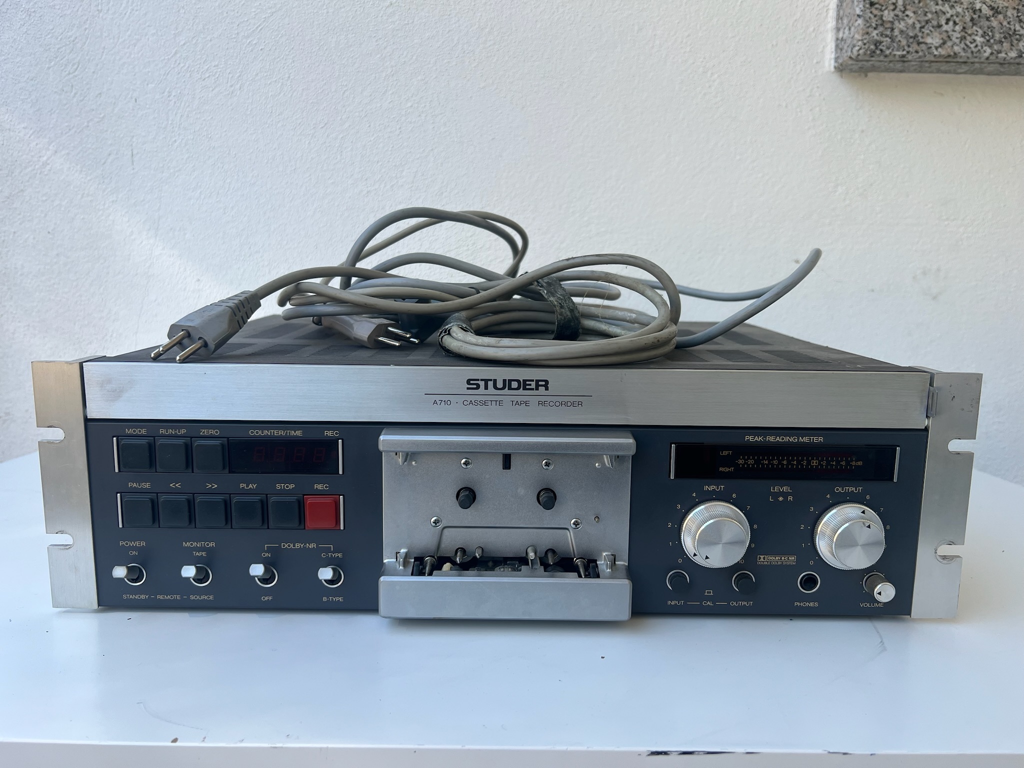 Studer A710 – Platine cassette professionnelle haut de gamme