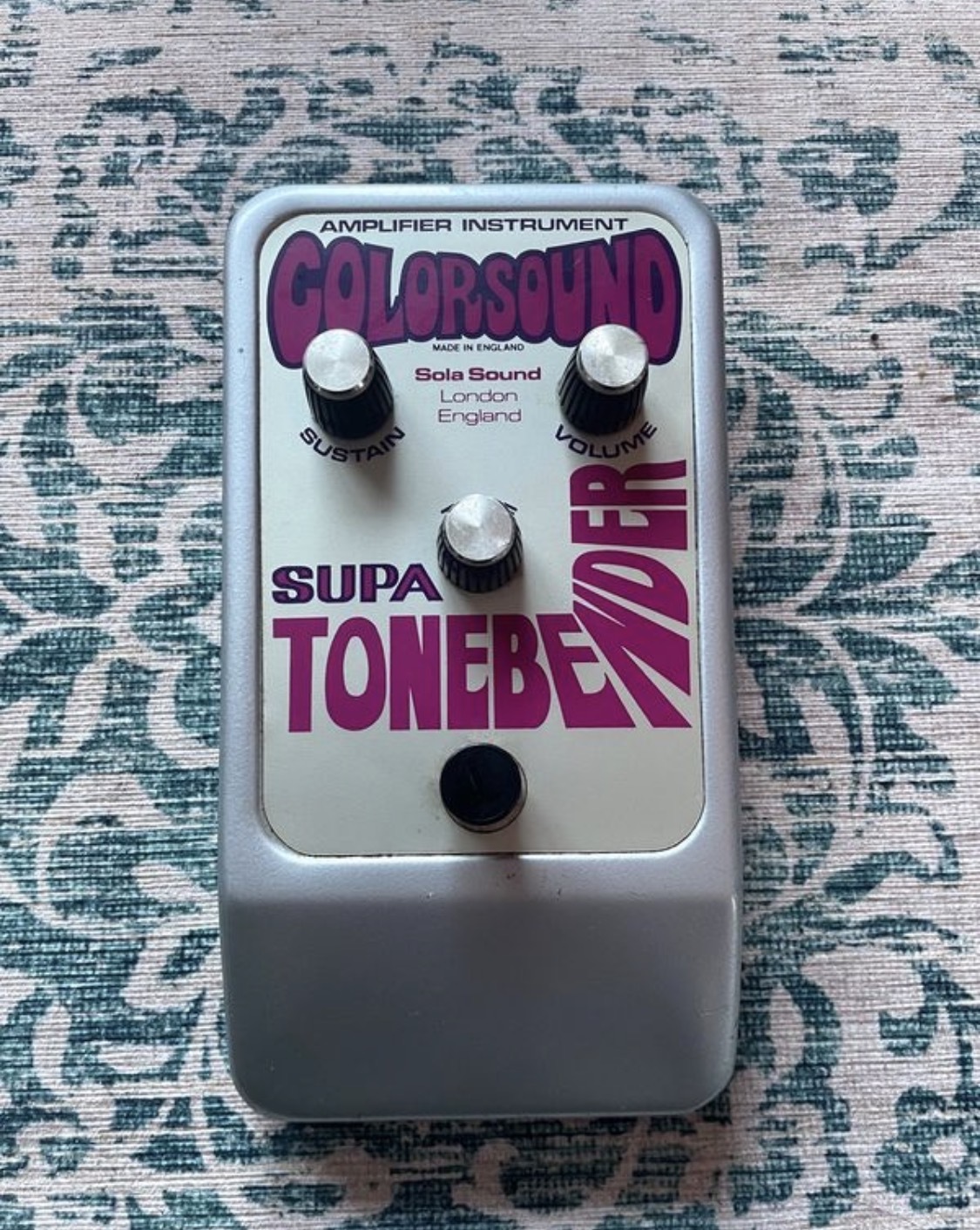 Colorsound Sola Sound Supa Tonebender Fuzz (1976)