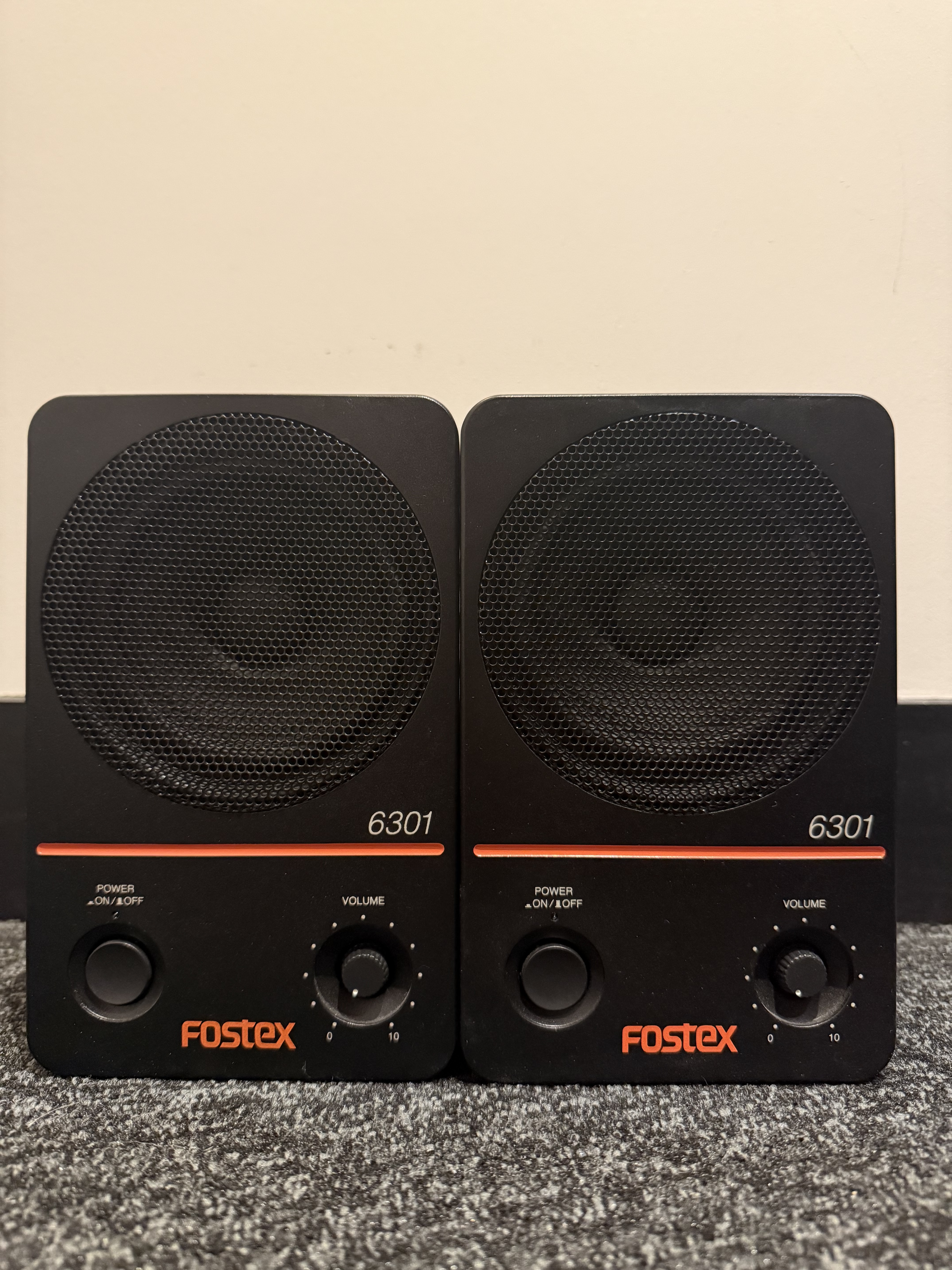 Paire de Fostex 6301NX
