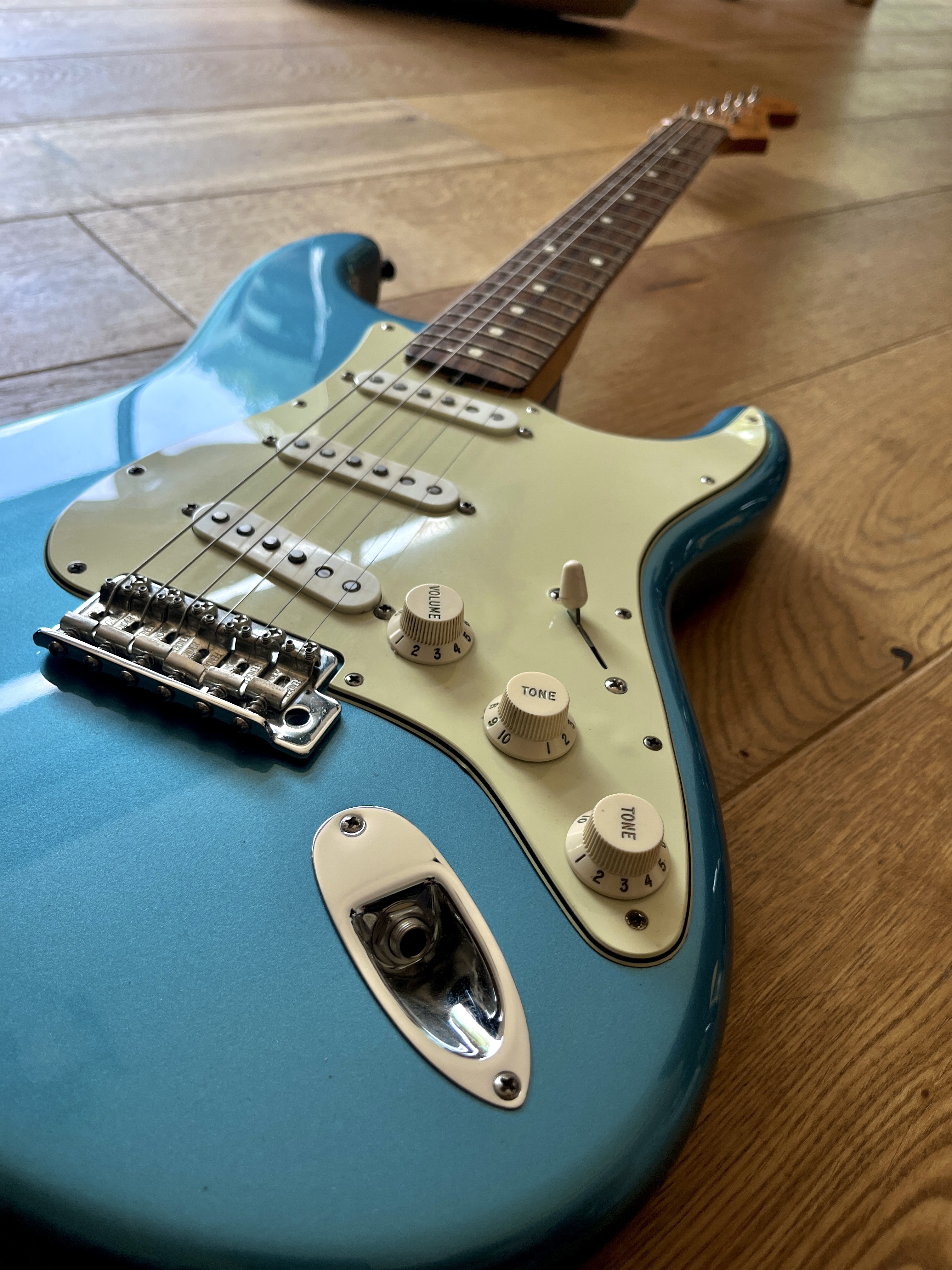  Fender Stratocaster Player HSH Mexico 2022 - Tidal Blue