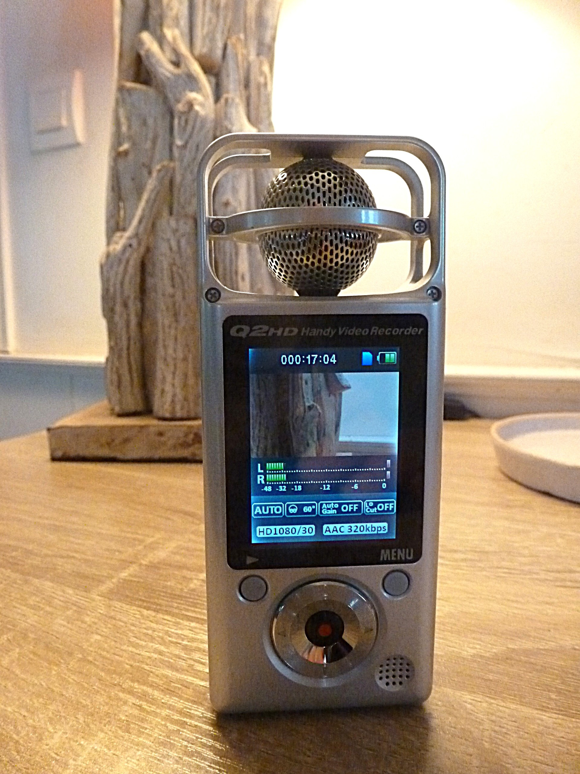 Caméra de poche avec bonne prise de son ZOOM Q2 HD