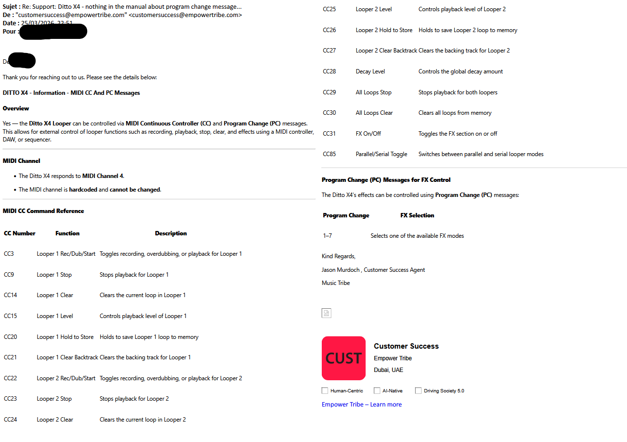 TC Electronic Ditto X4