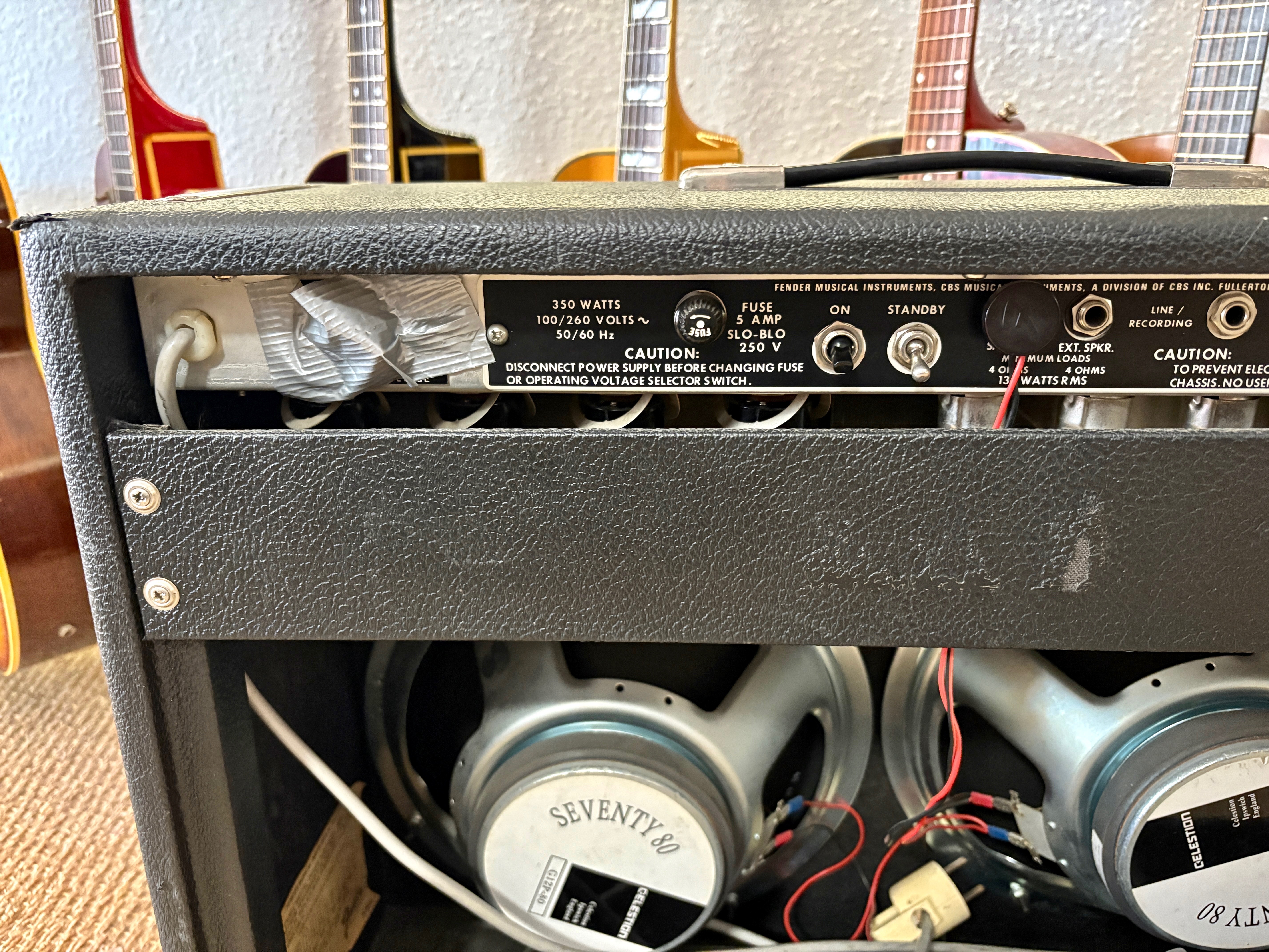 Fender Twin Reverb "Silverface" (1968-1982) (2543)