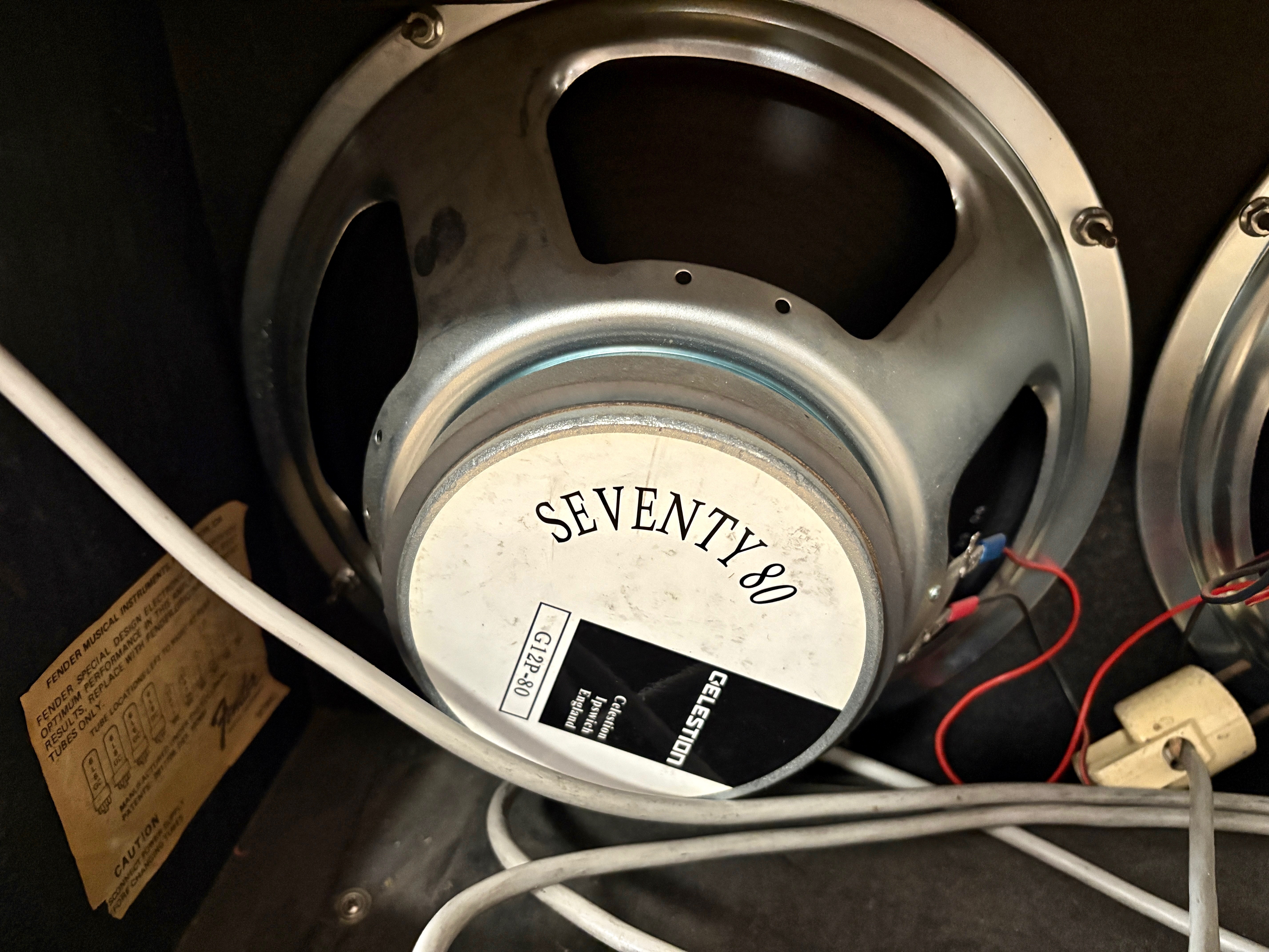 Fender Twin Reverb "Silverface" (1968-1982) (31254)