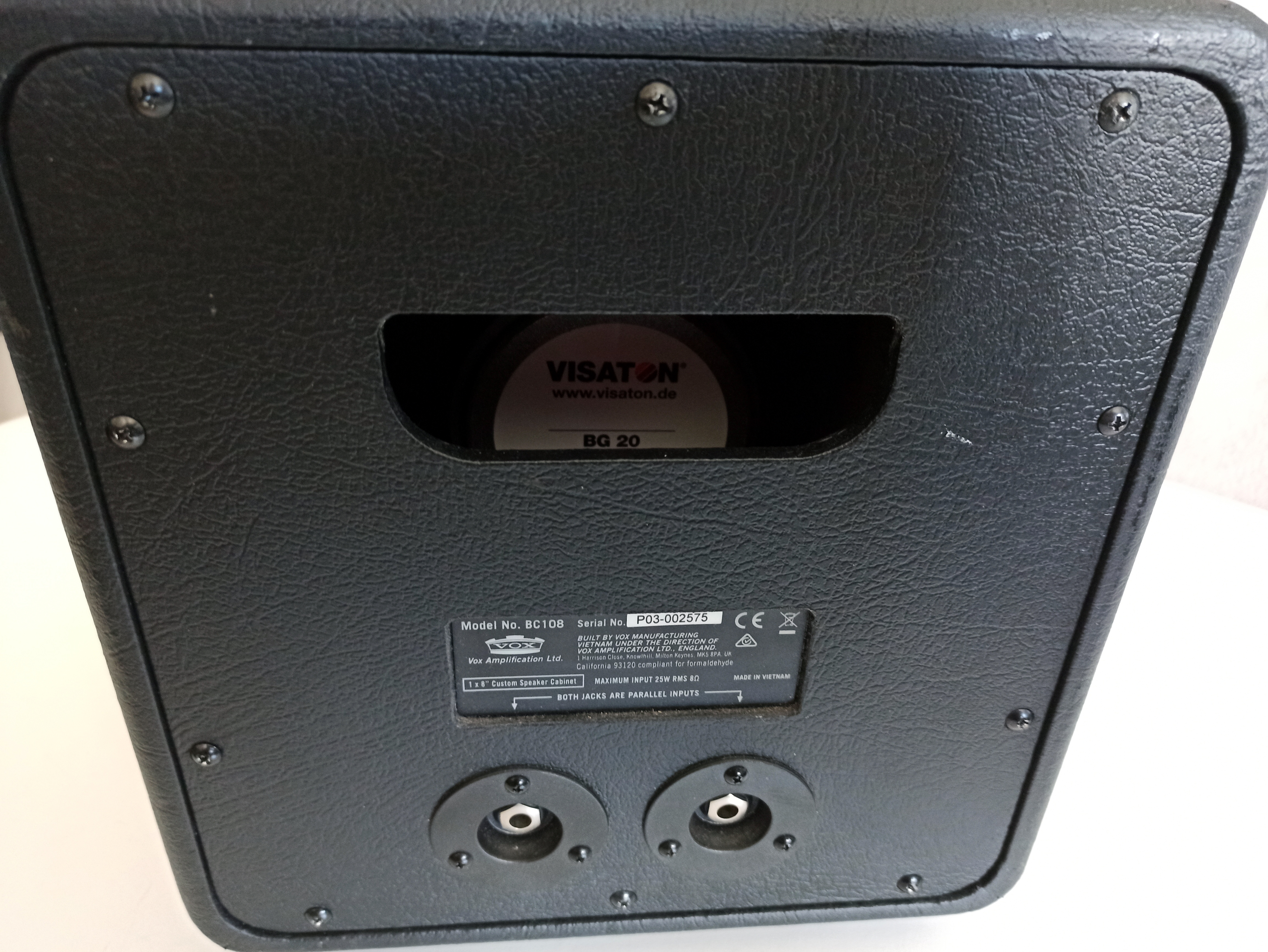 Baffle Vox 108 - 2