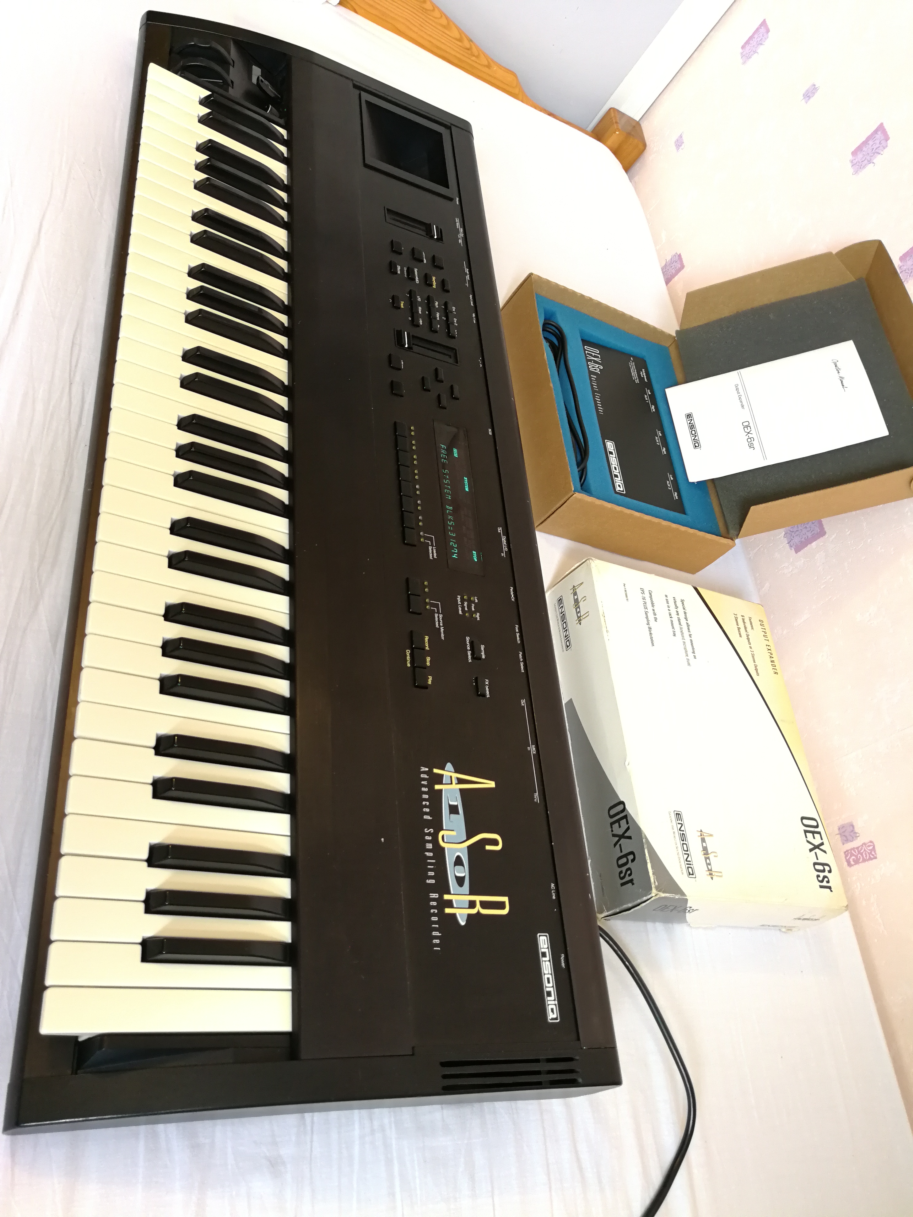 Ensoniq Asr10 + Oex-6sr 