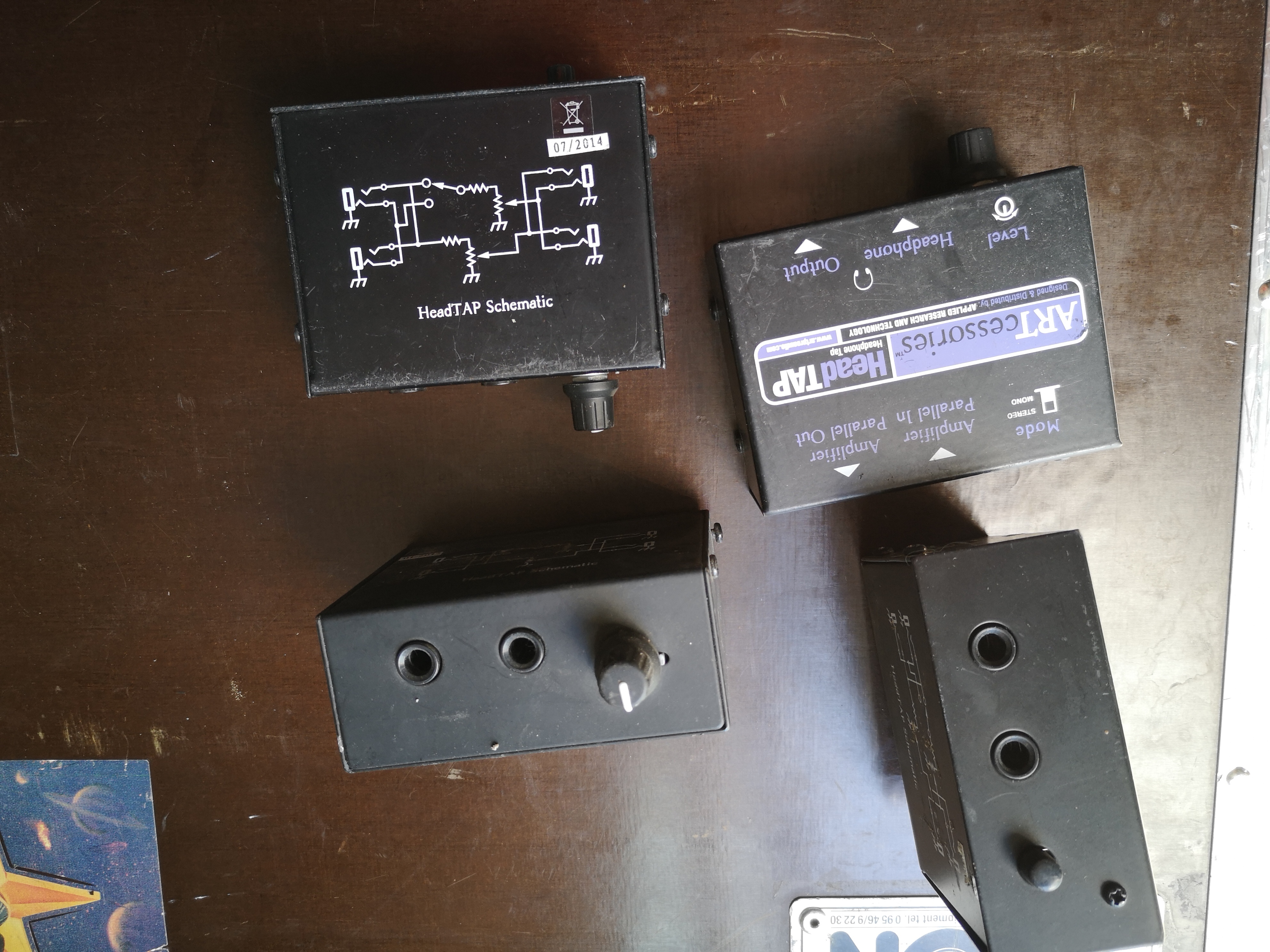 Boitier transformateur niveau ligne vers niveau casque - Préampli casque