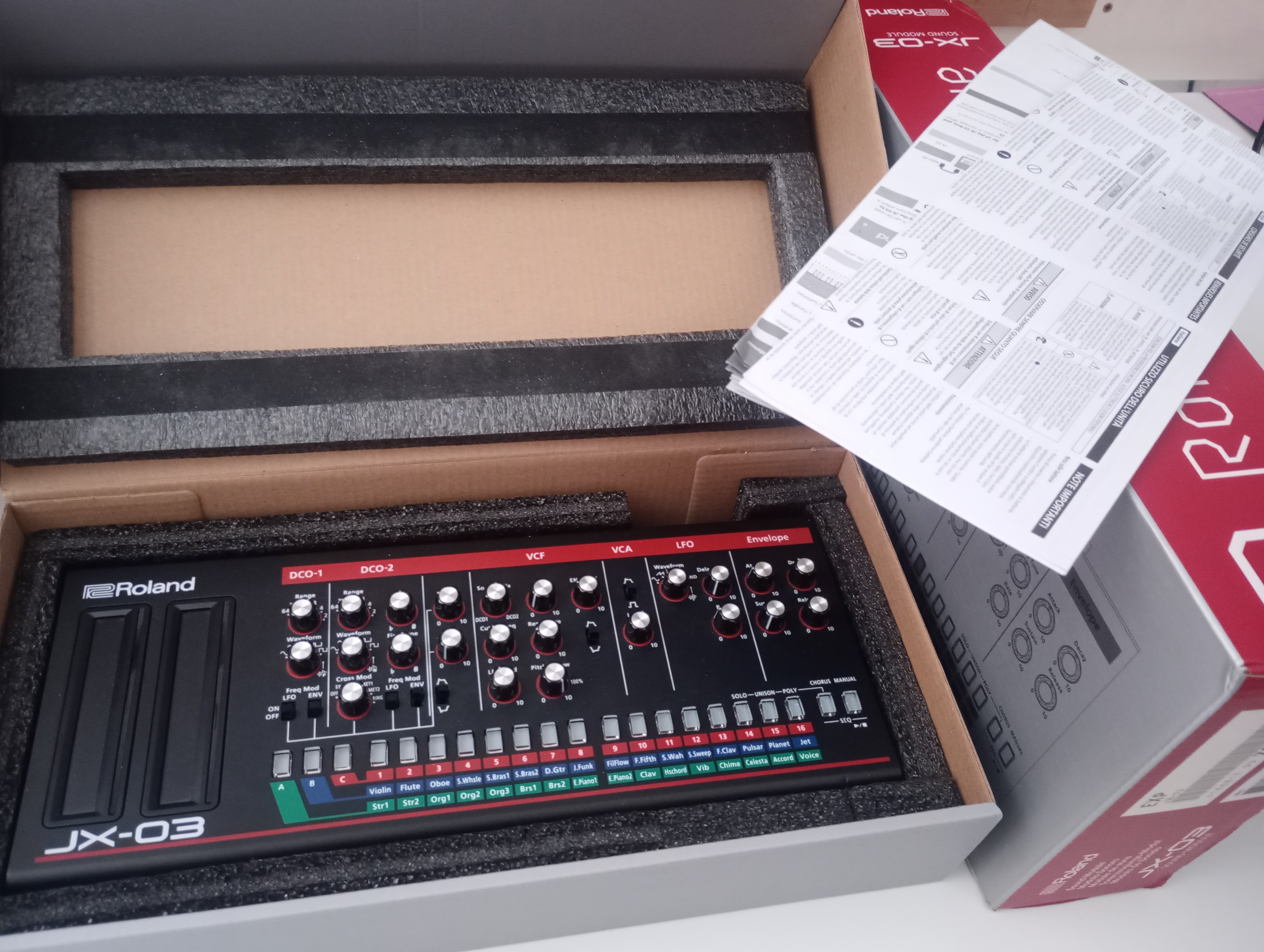 vends JX03 comme neuf