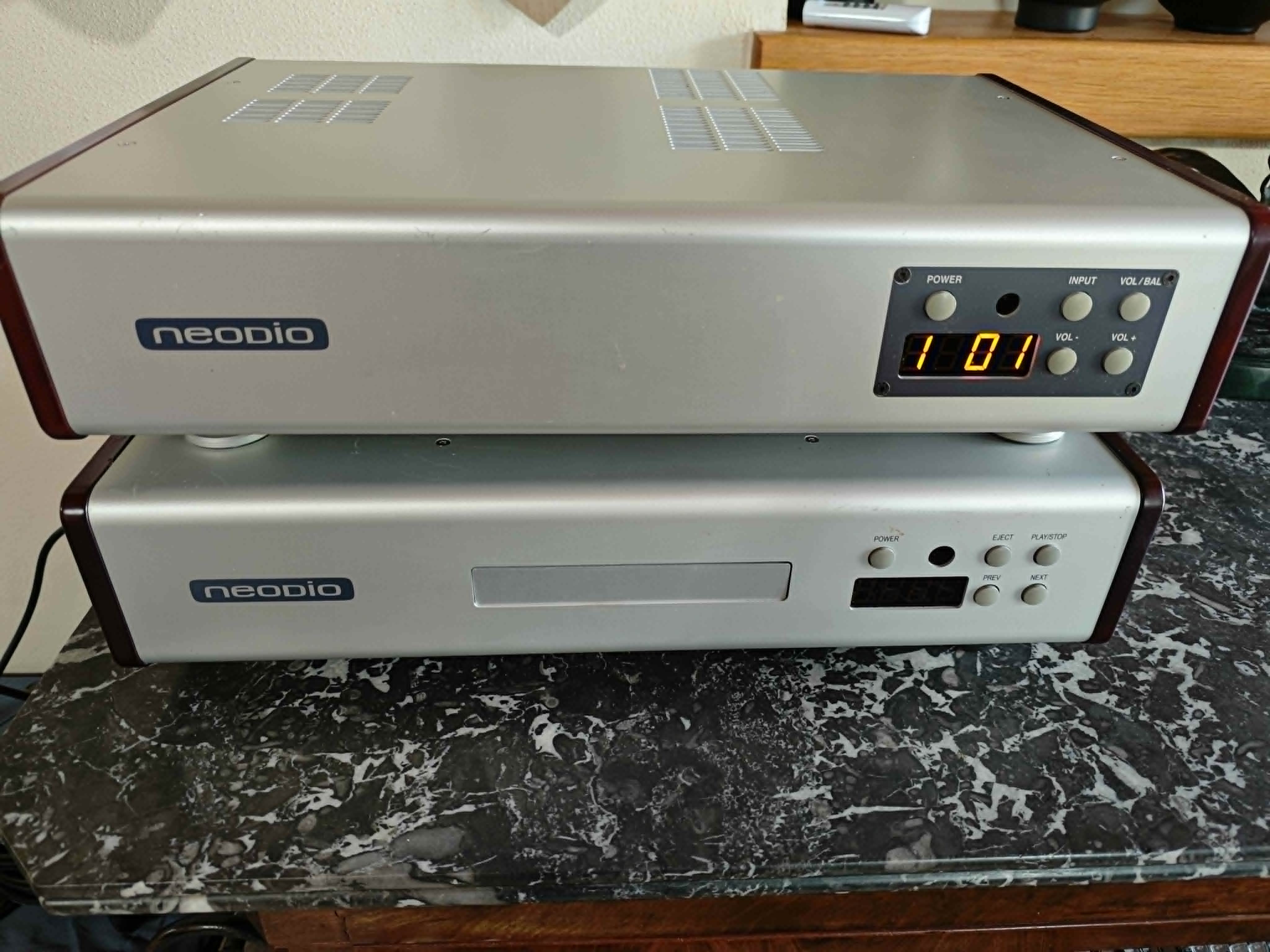 Ampli Neodio MOD 75 + platine Cd One Neodio