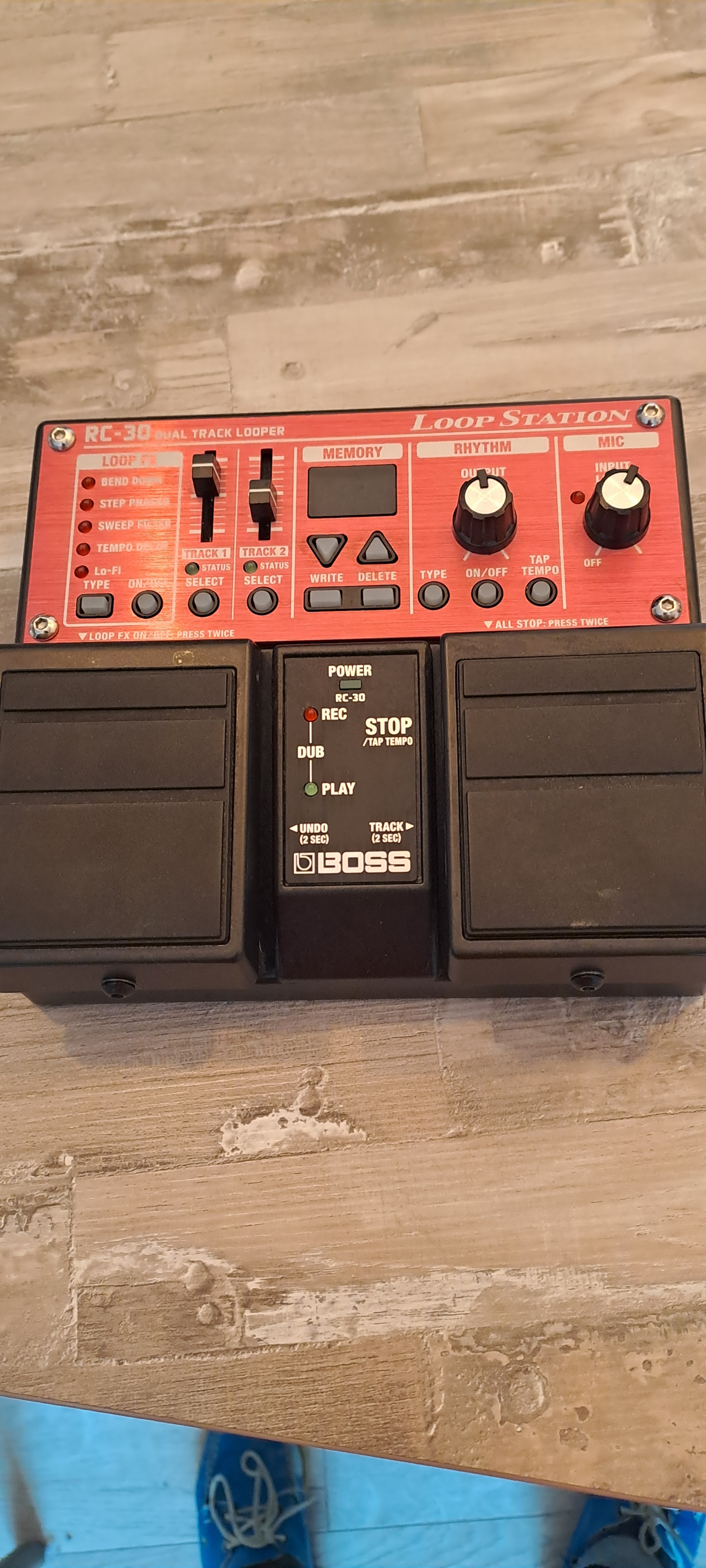 Pédale ooper Dual Track.