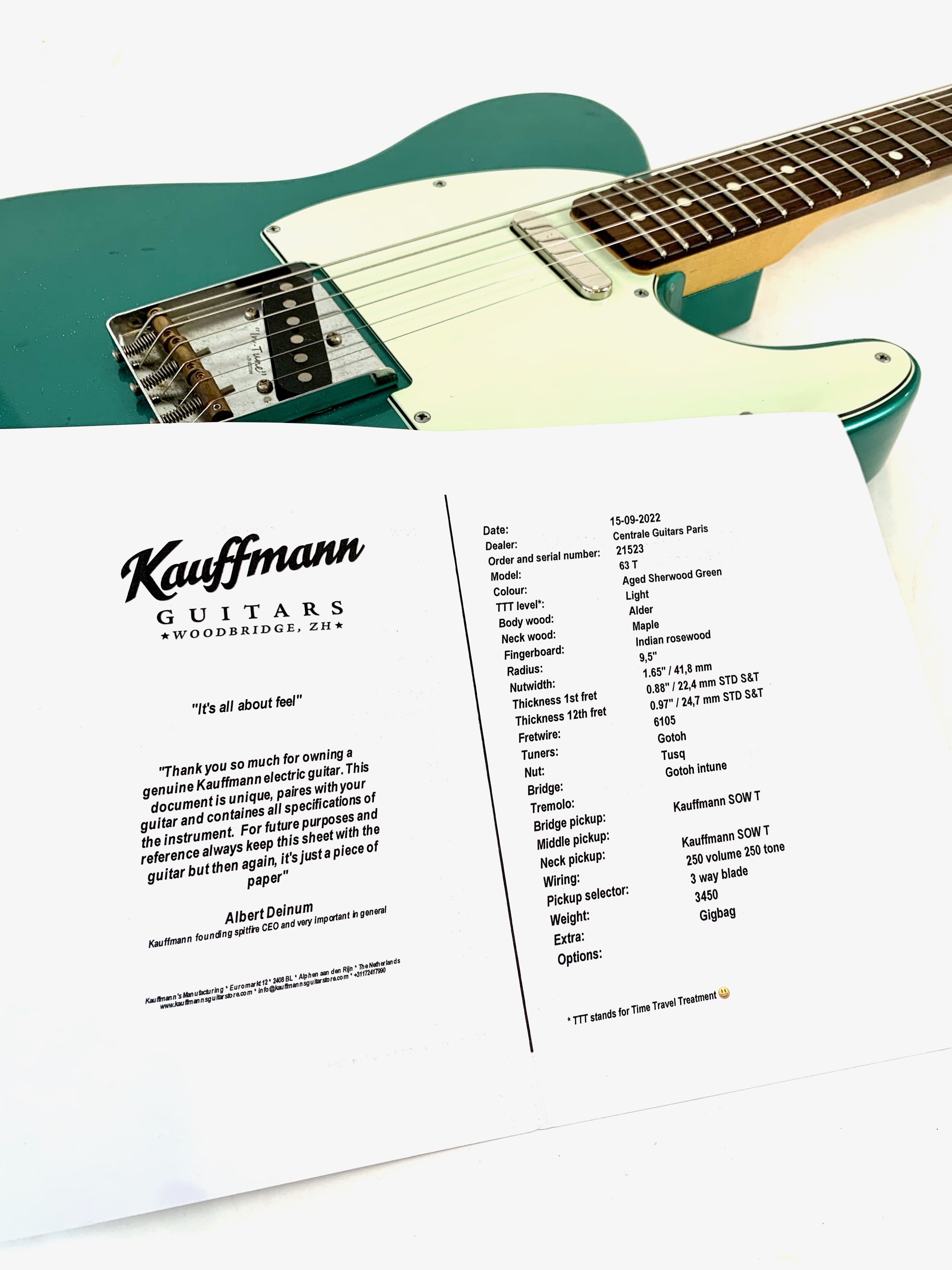 Kauffmann ’63 T (33063)