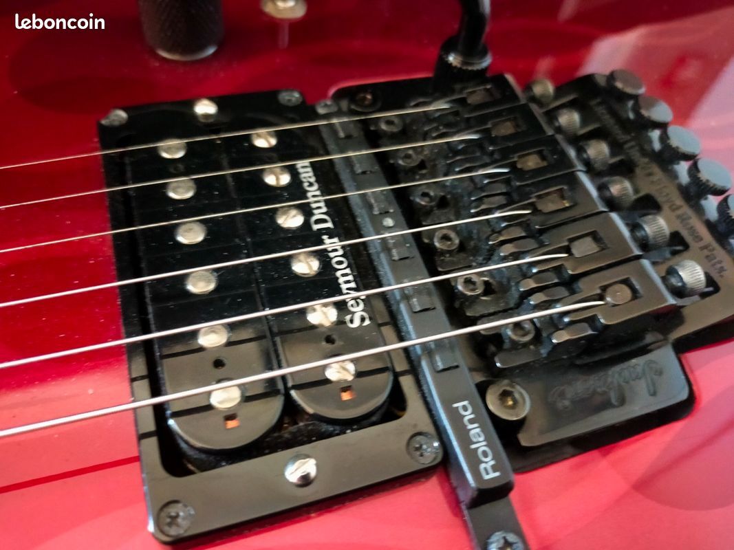 Jackson DK2M Dinky 1H Red Ghost Flames Limited Edition (79561)