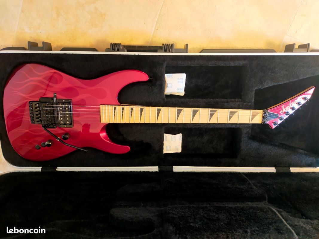 Jackson DK2M Dinky 1H Red Ghost Flames Limited Edition (61821)