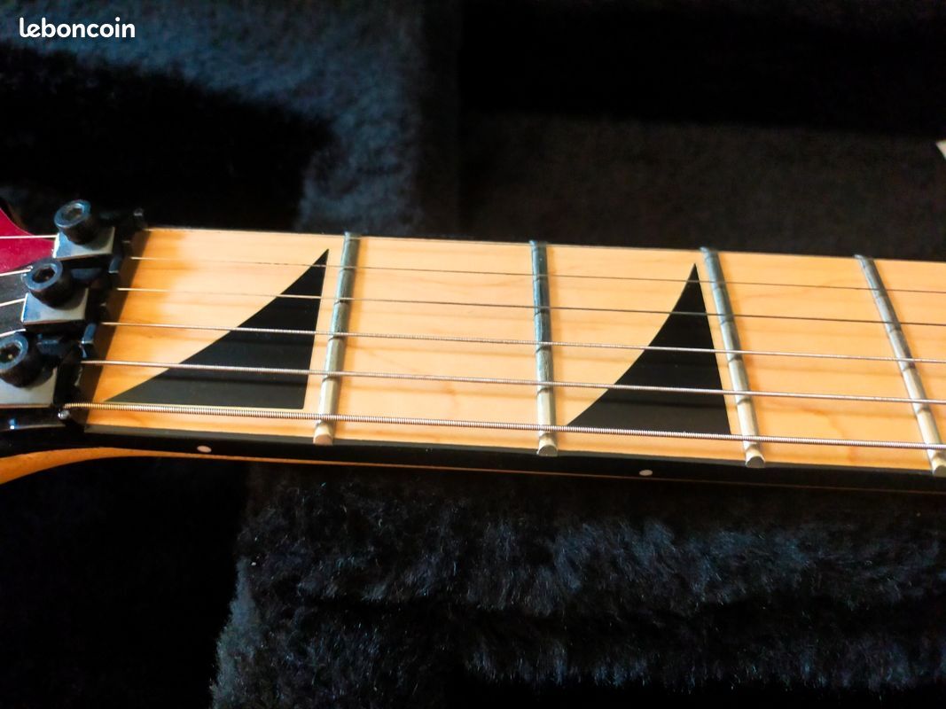 Jackson DK2M Dinky 1H Red Ghost Flames Limited Edition (41485)