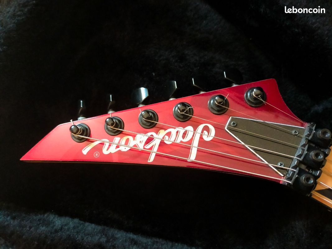 Jackson DK2M Dinky 1H Red Ghost Flames Limited Edition (81375)