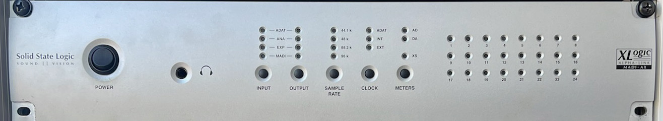 SSL XLogic Alpha-Link MADI AX – convertisseur 24 In / 24 Out pro