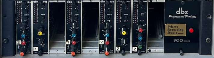 dbx 900 Series Rack complet – 902 / 903 / 904 – Vintage studio analog
