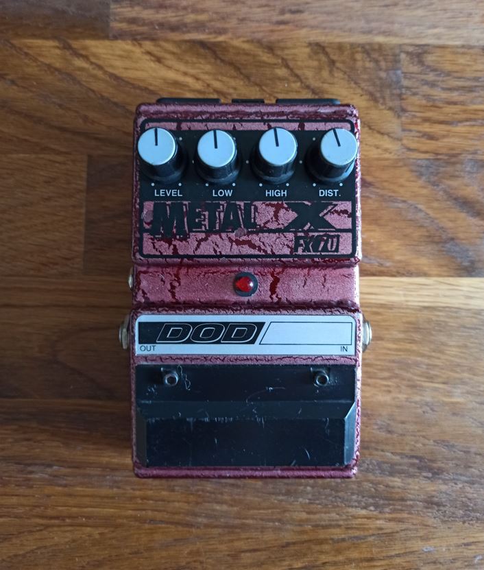 Vends DOD FX70 Metal X