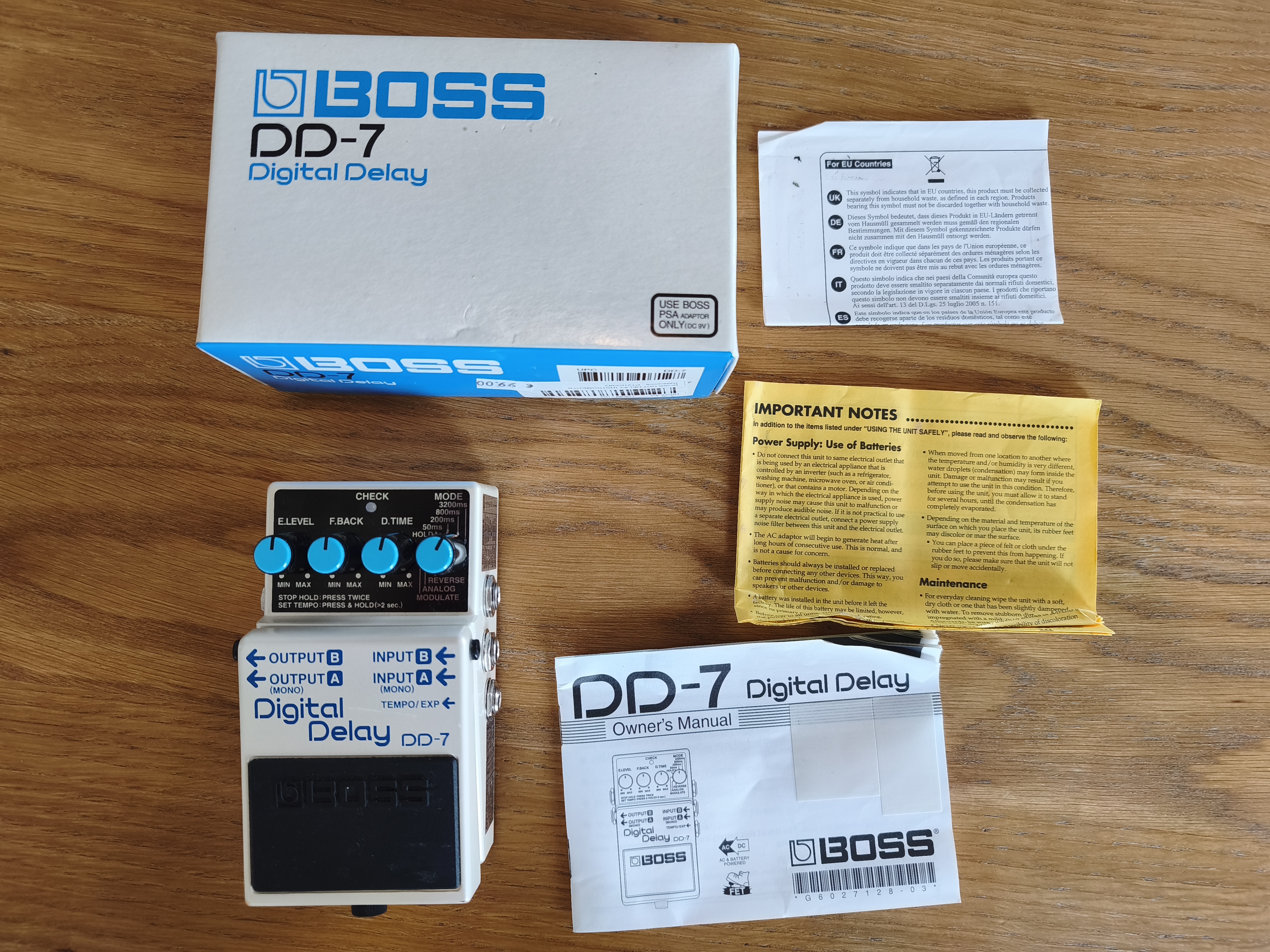 Boss DD-7
