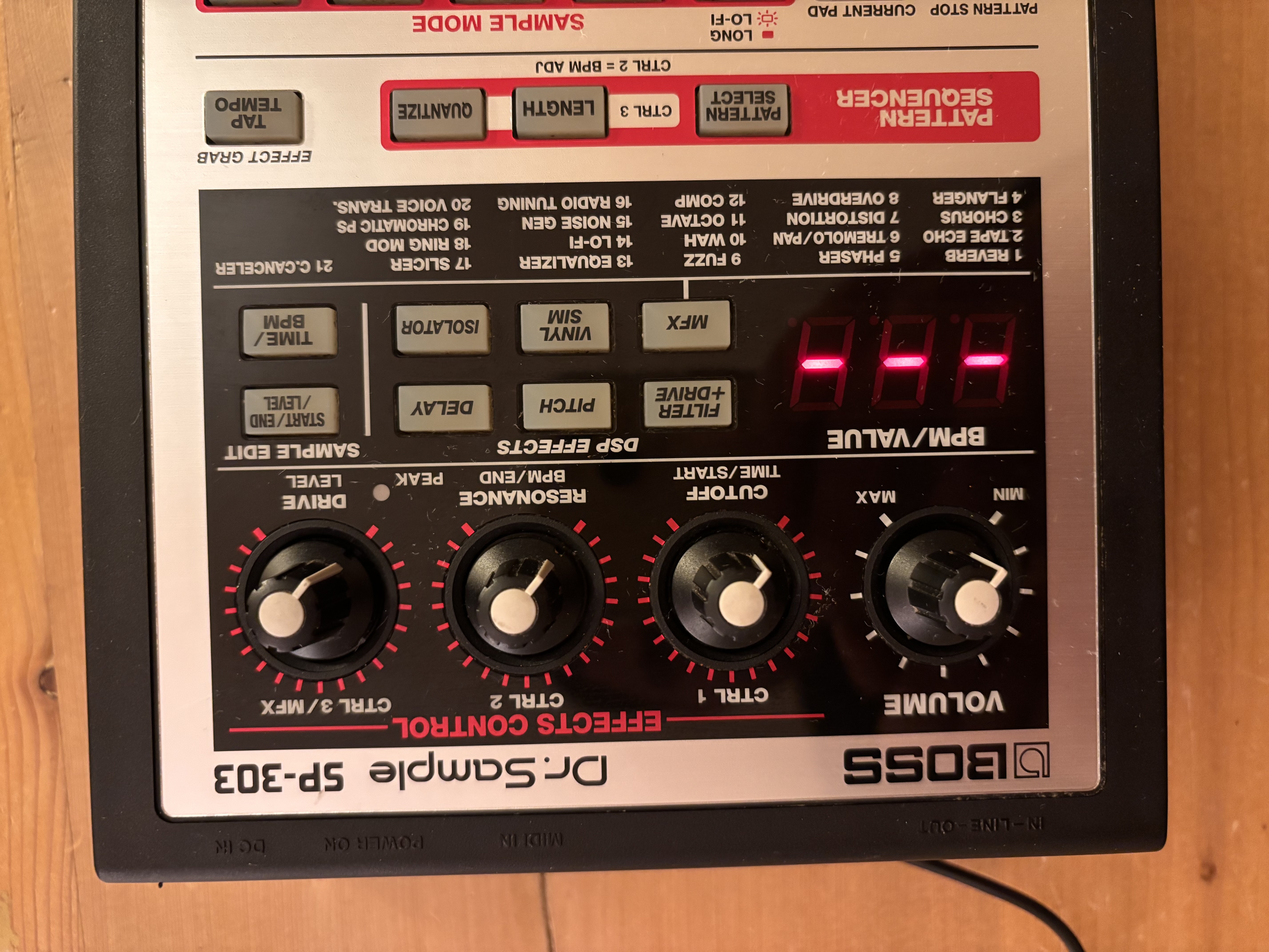 Boss SP-303 Dr. Sample (12024)