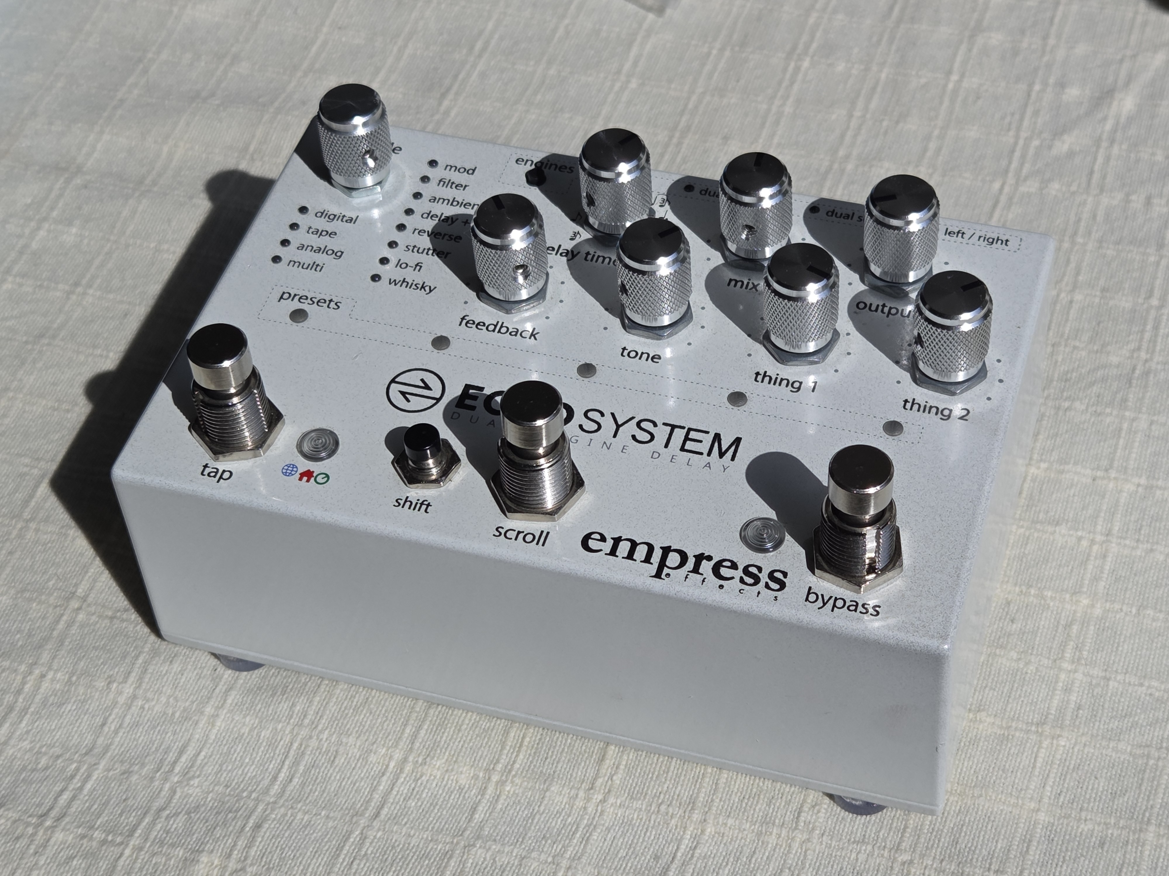 Vends Empress Echosystem (frais de port offerts)
