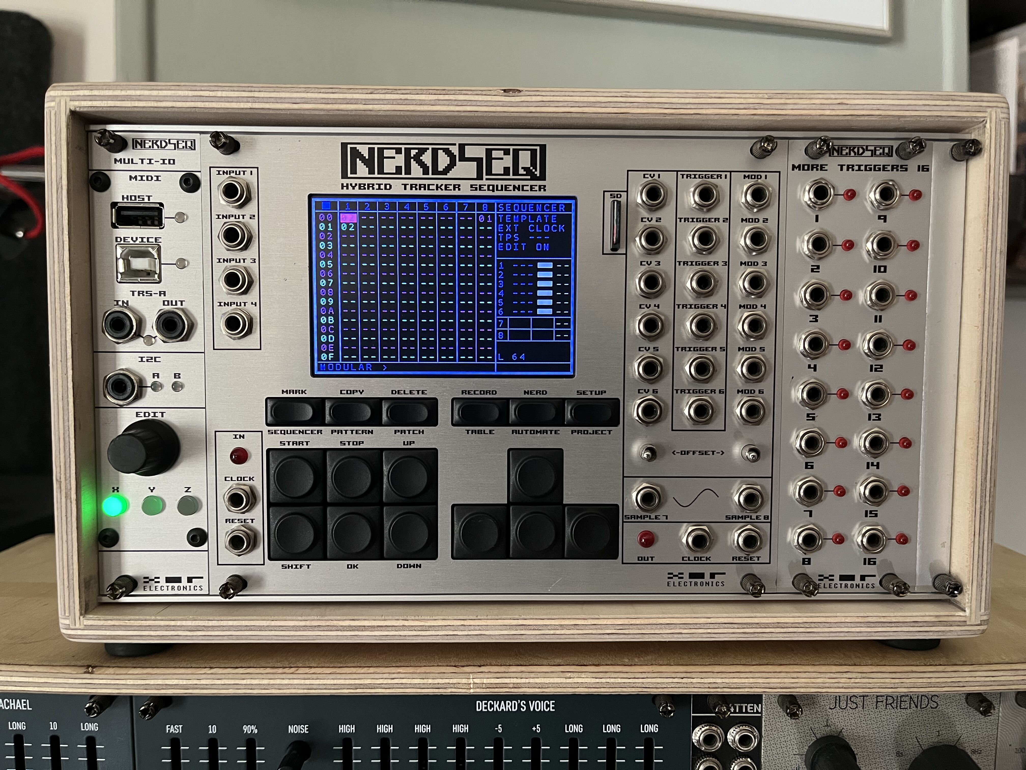 NerdSeq 3.0 + Multi IO + More trig 16 comme neuf
