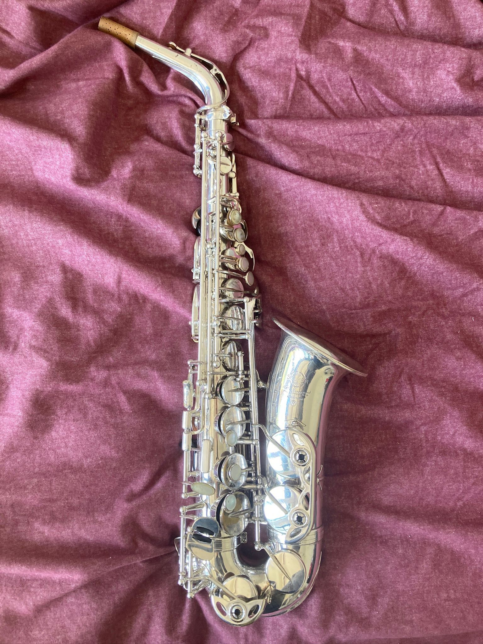 Alto Selmer Mark VII argenté