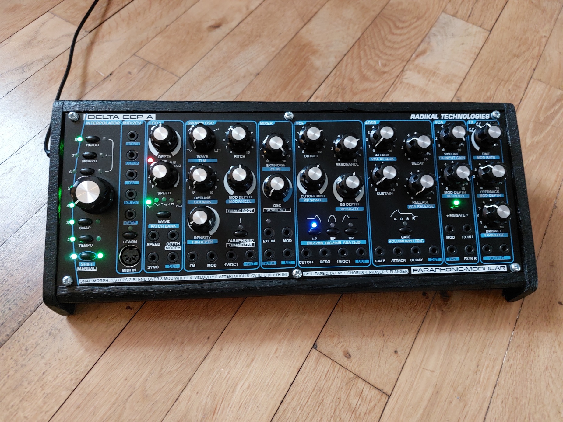 Vends Radikal Technologies Delta CEP A v2 très bon état
