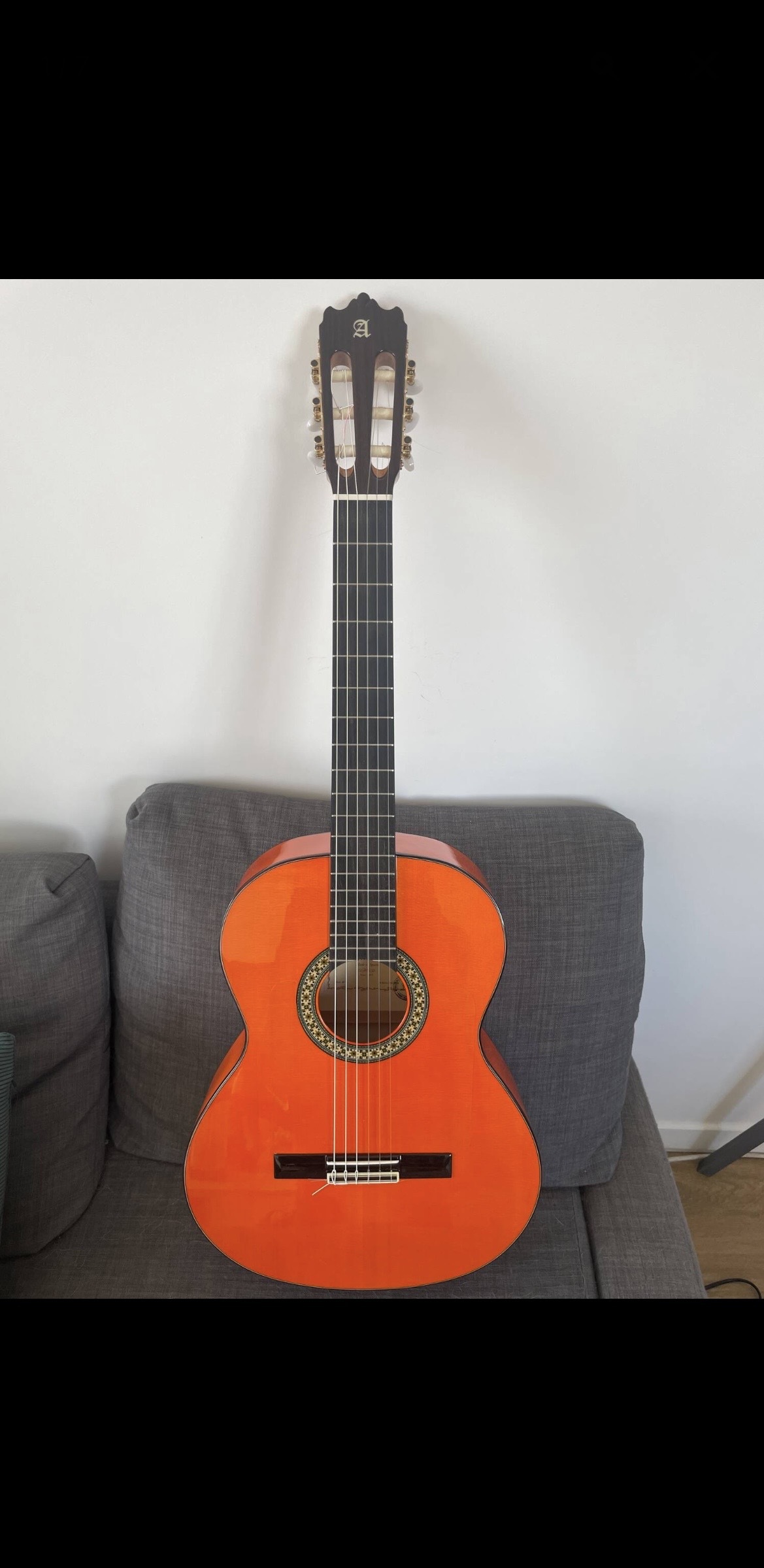 Vend guitare alhambra 4f flamenco