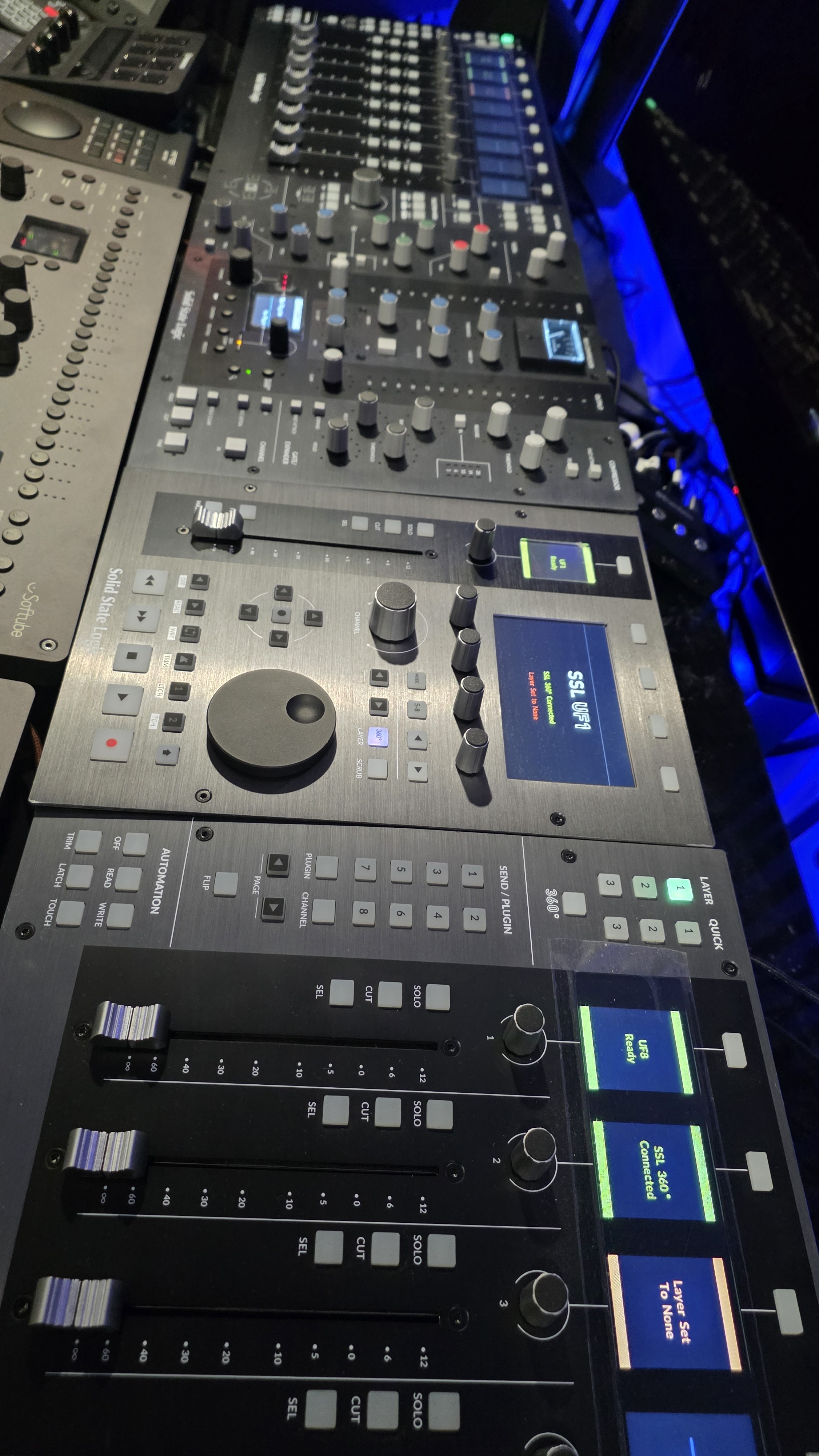 Contrôleur SSL UF8 - 8 Faders Motorisés - Excellent Etat