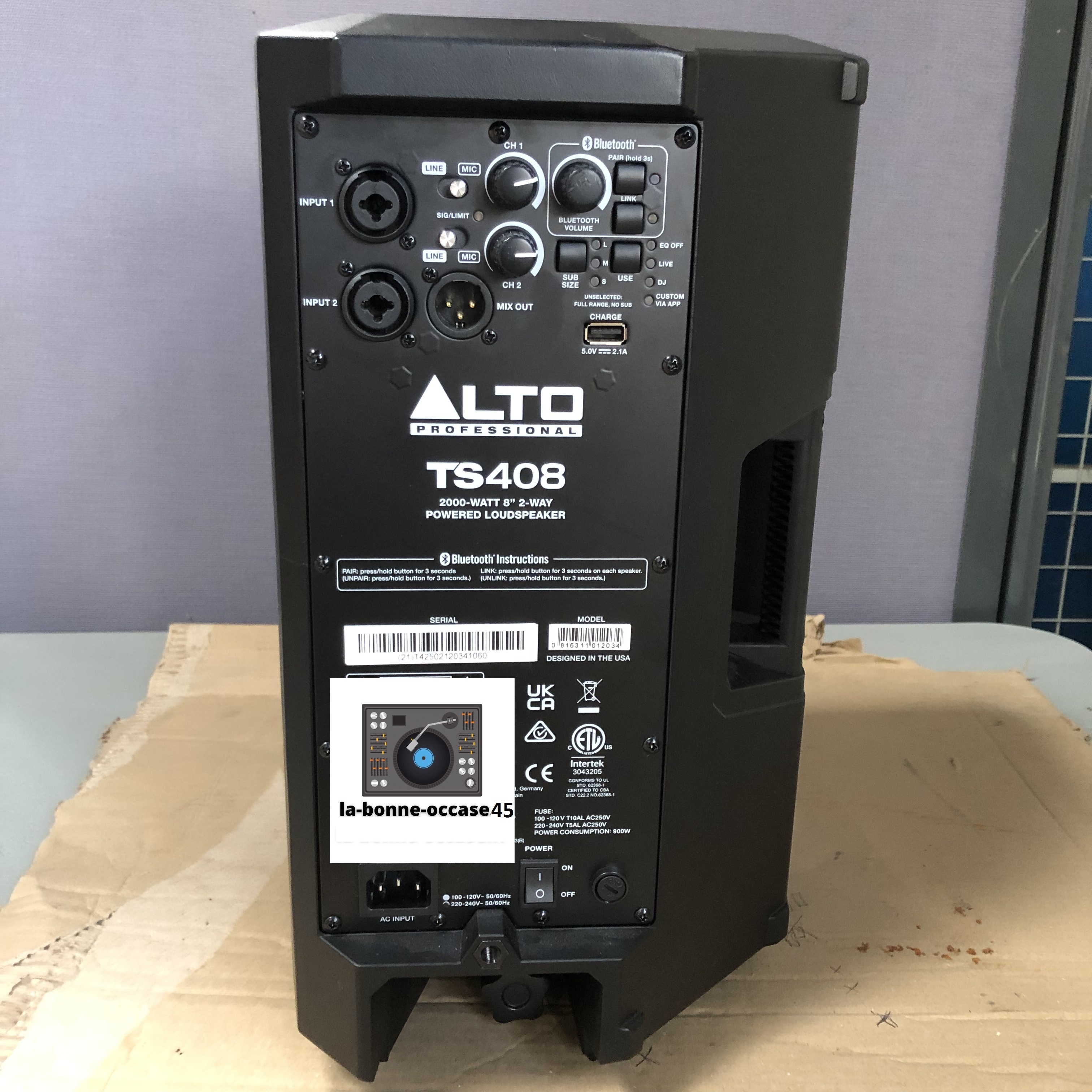 Enceinte TS 408