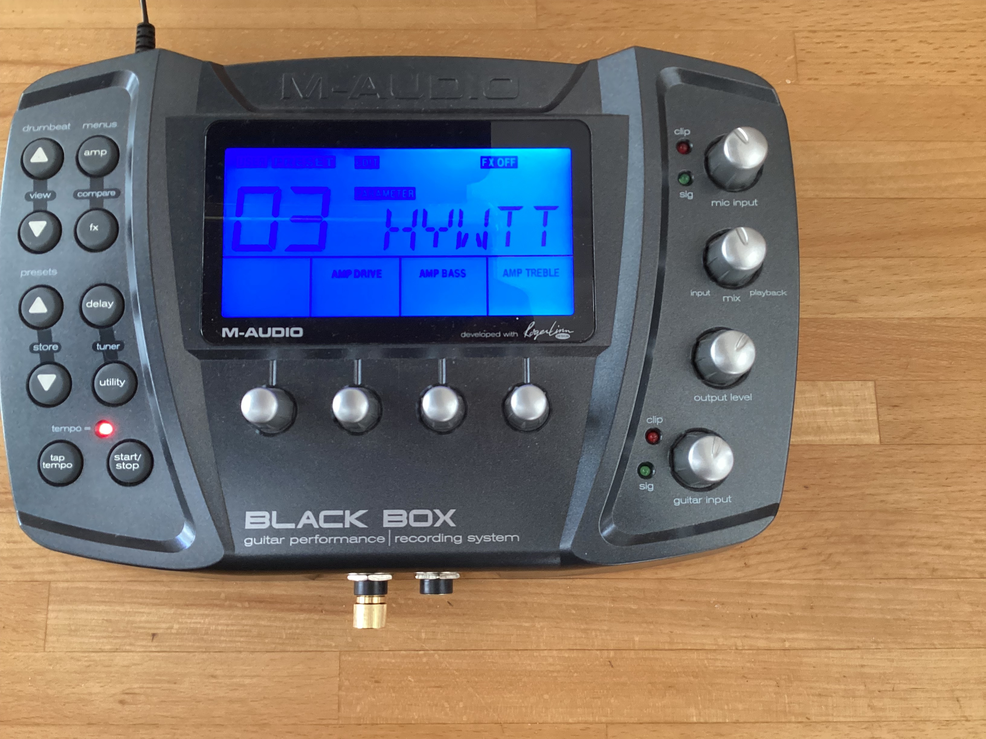 Vends M-Audio Black Box comme neuve, jamais servie