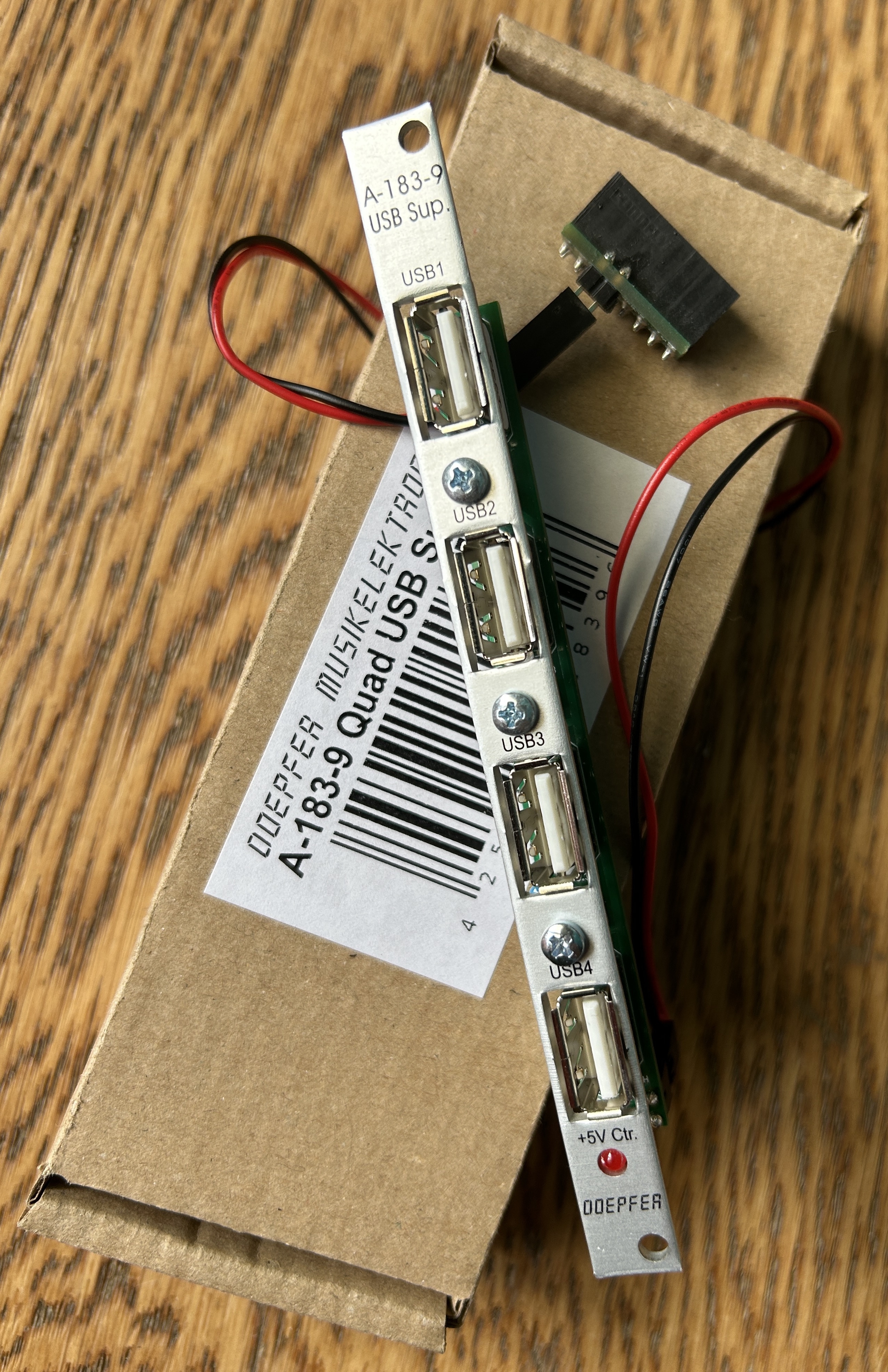 Vends Doepfer A-183-9 Quad USB Supply