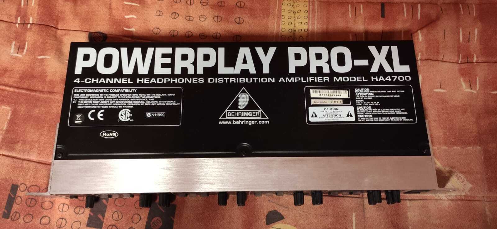 Behringer Powerplay Pro-XL HA4700 (72033)