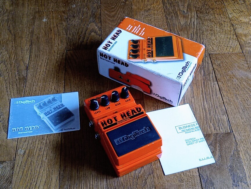 Pédale Distortion Digitech Hot Head
