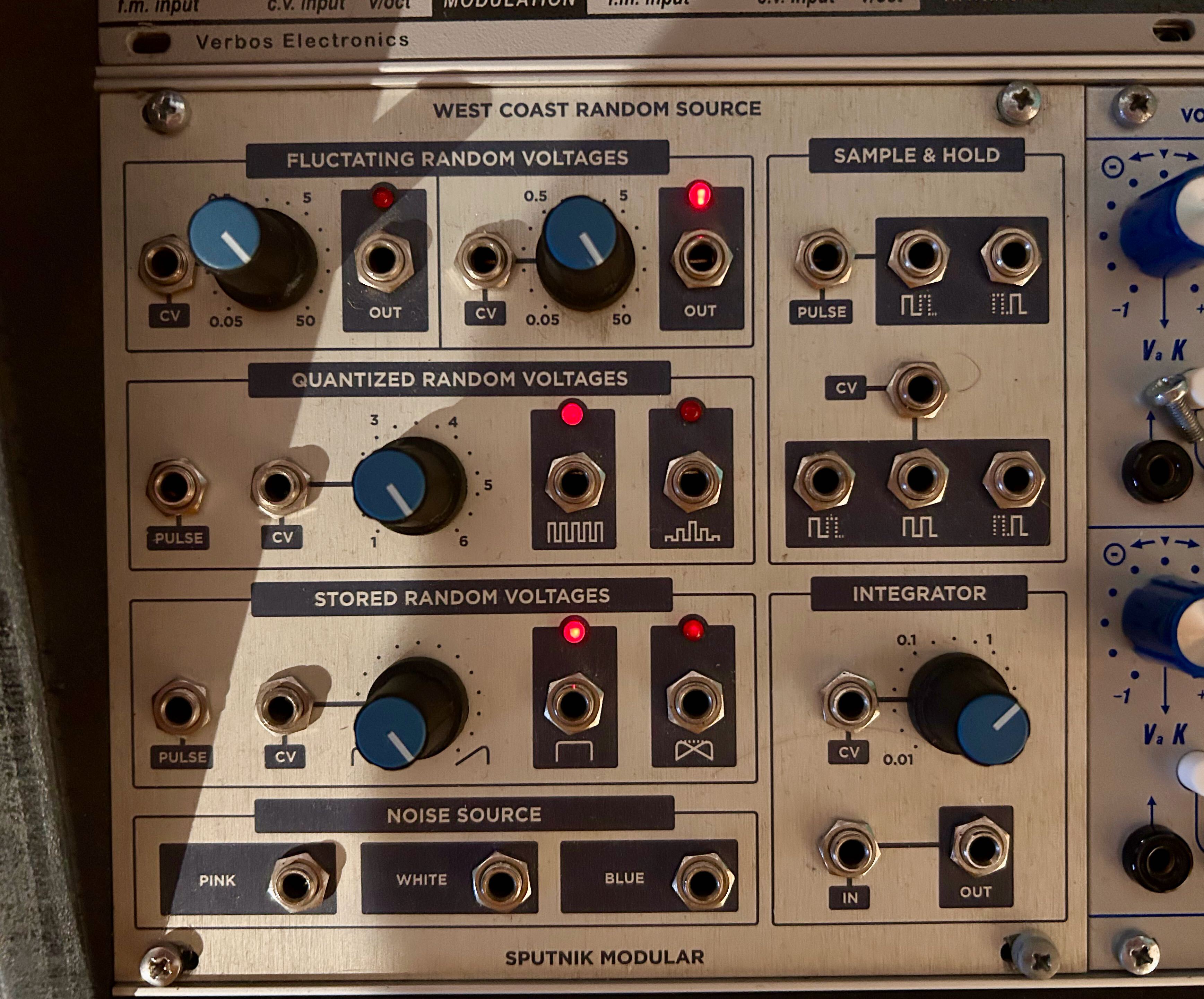 Sputnik Modular West Coast Random Source  