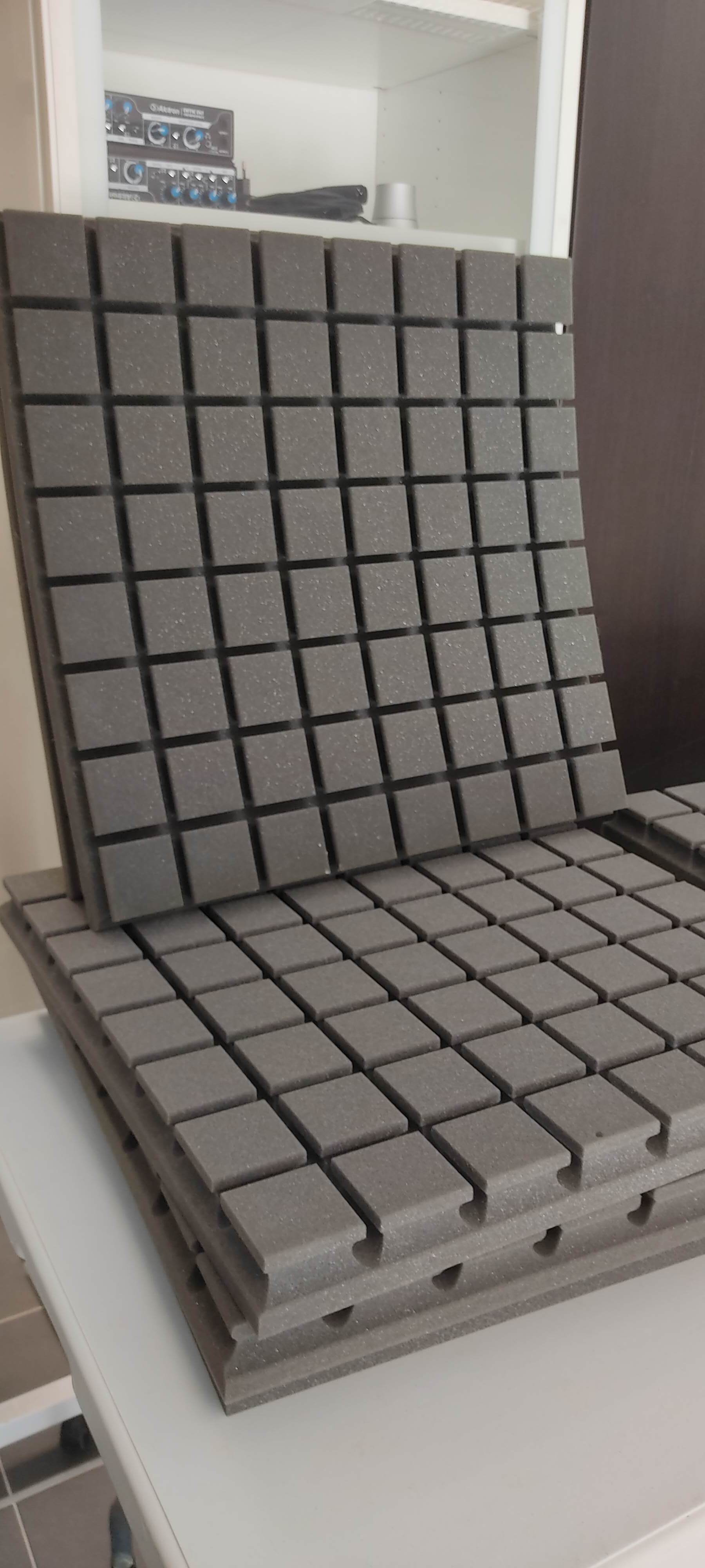VICOUSTIC FLEXI PANEL A50 LOT 12 PIECES GRIS