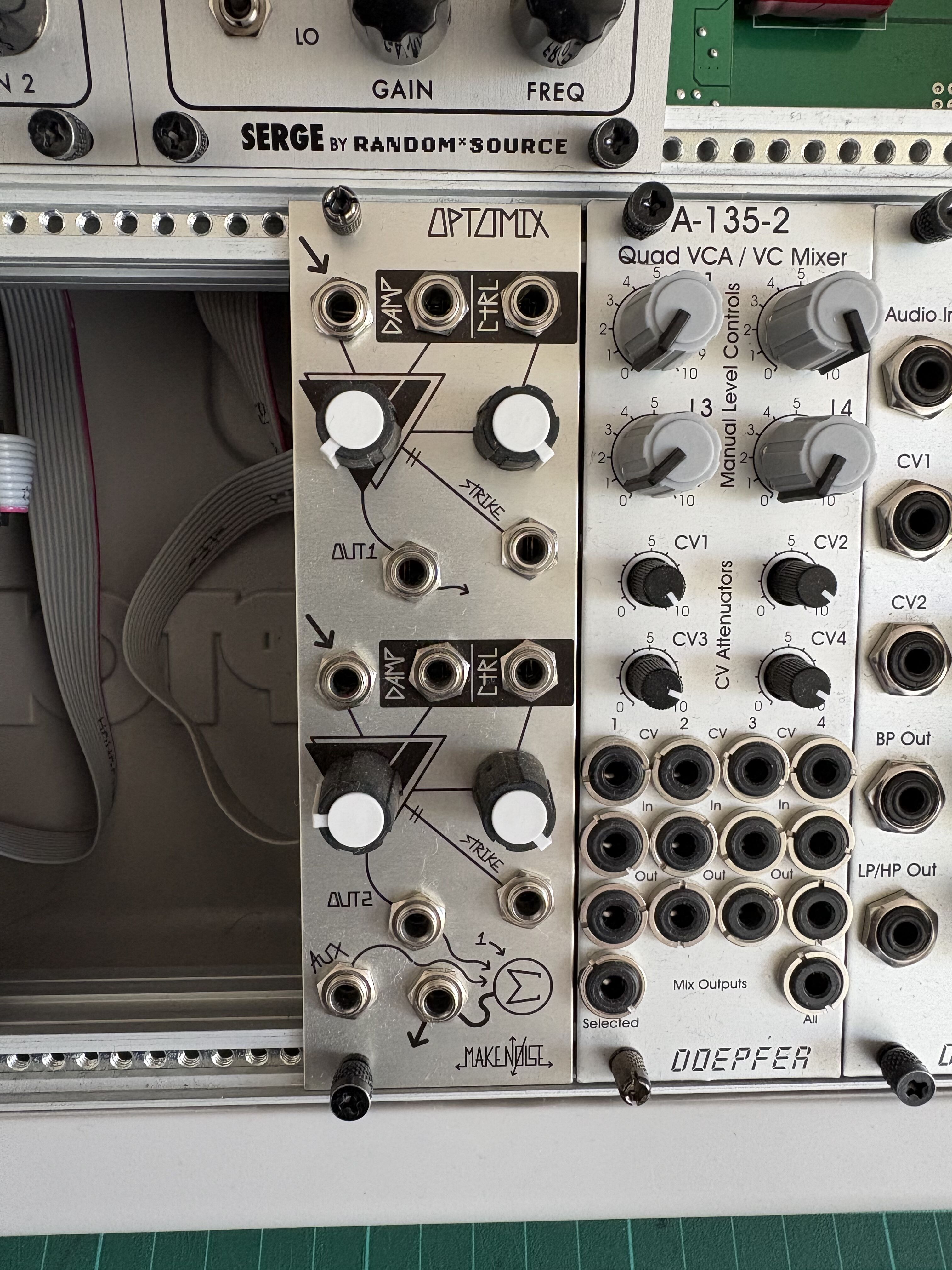 Vends Make Noise Optomix