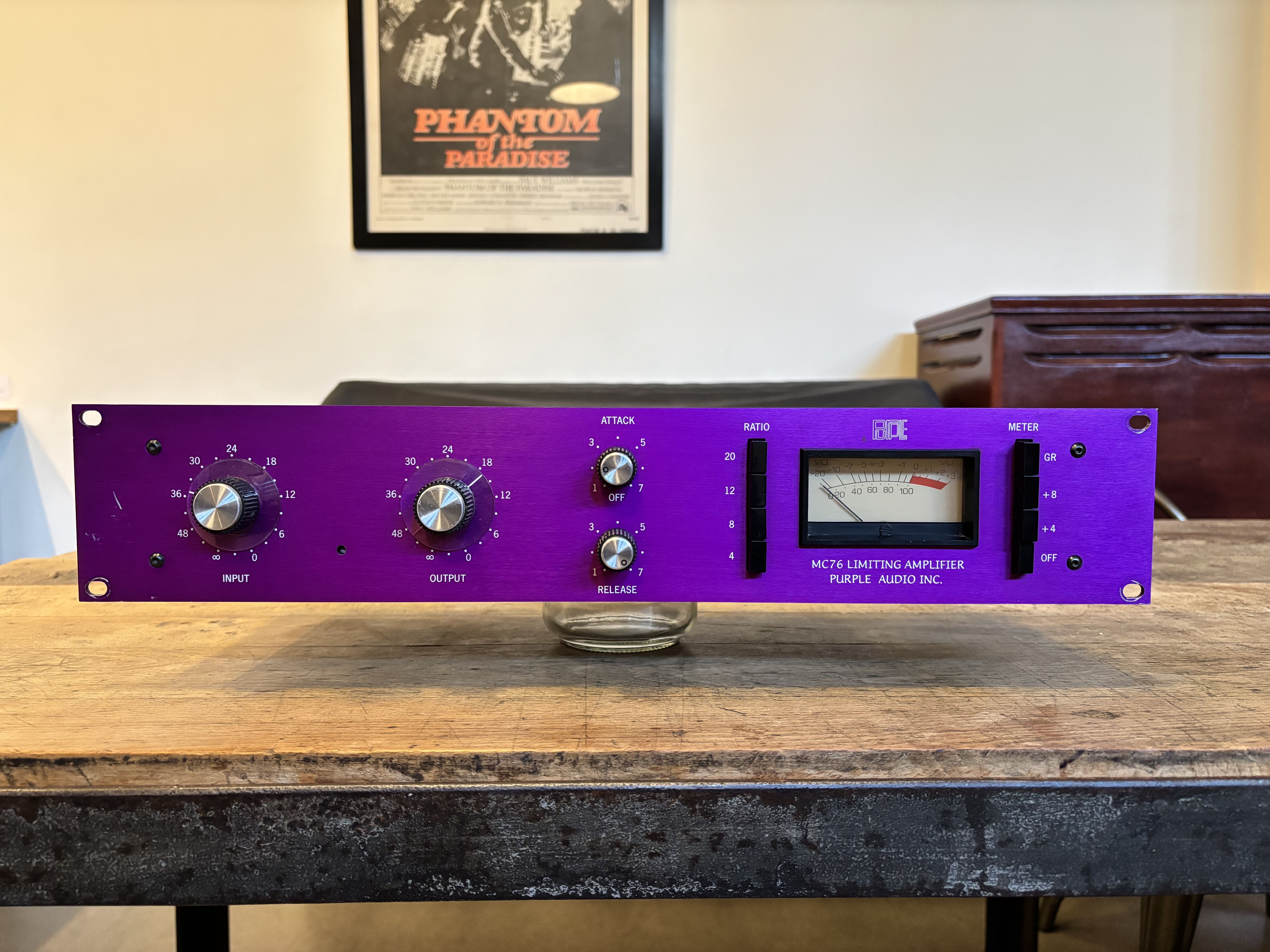 Purple Audio MC76 (première version / Transfo UTC) – Compresseur FET type 1176