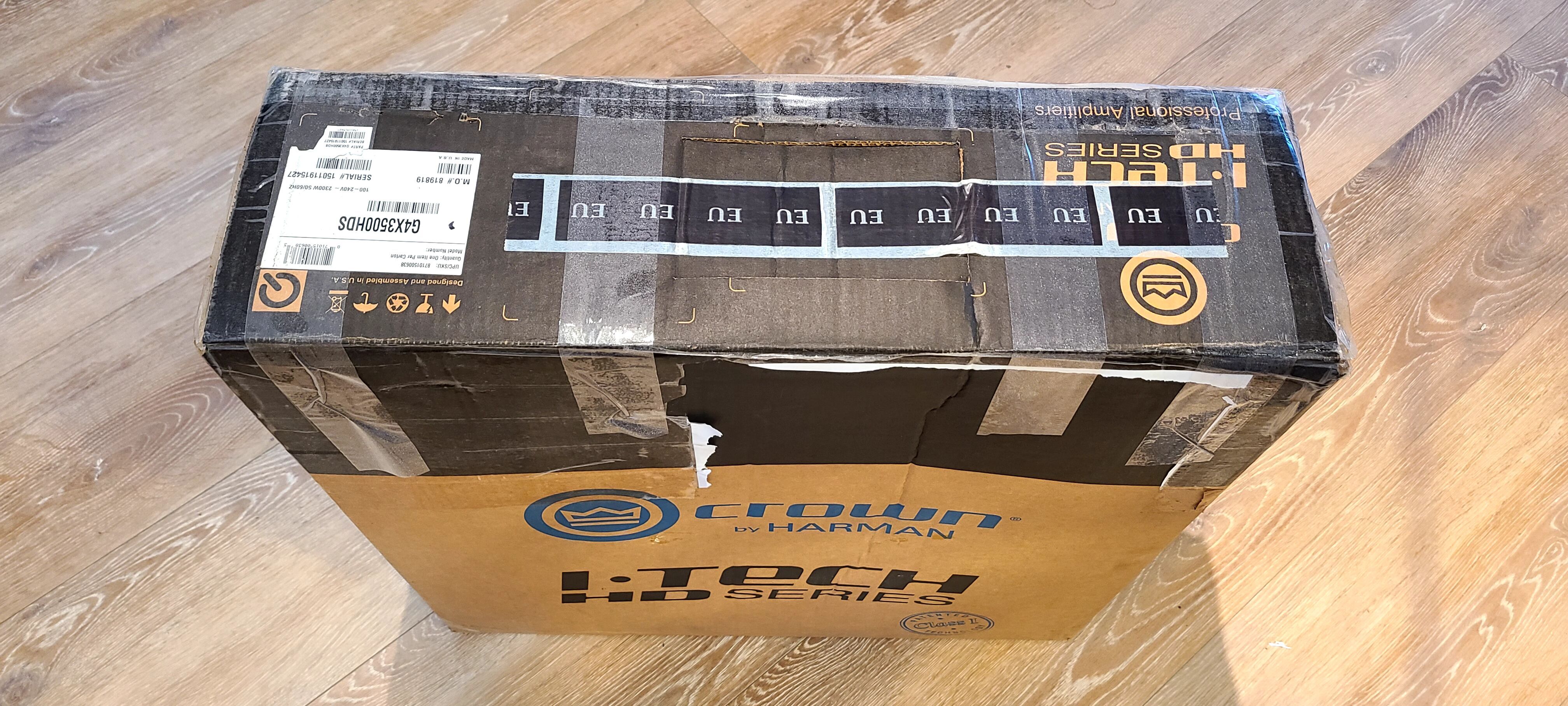 Crown I-Tech 4x3500HD - Amplificateur de tournée phare - Excellent état.
