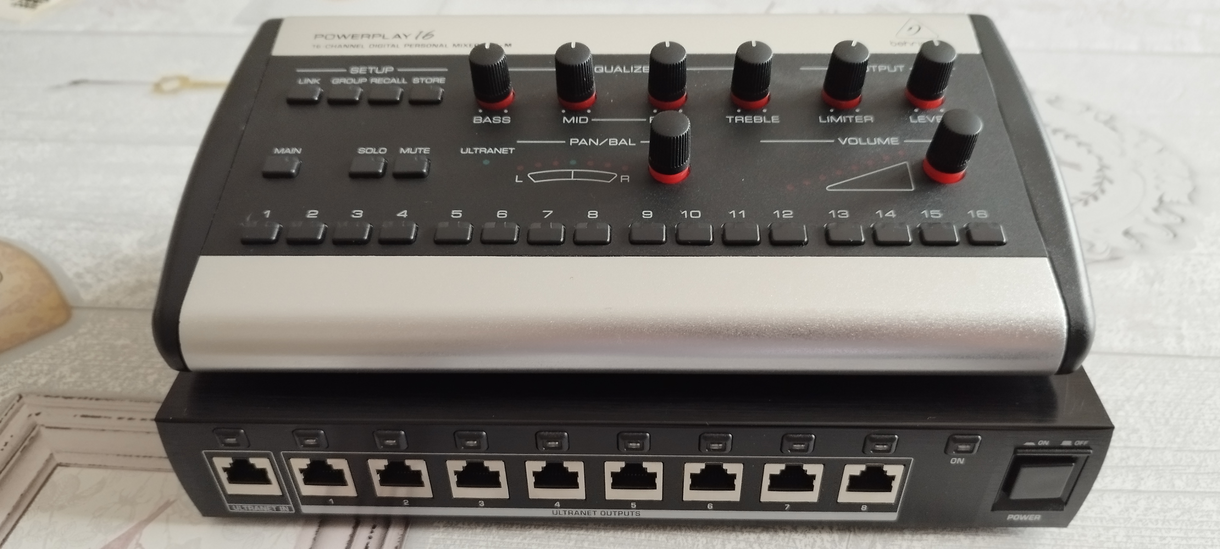 Vends Behringer P16-M & P16-D