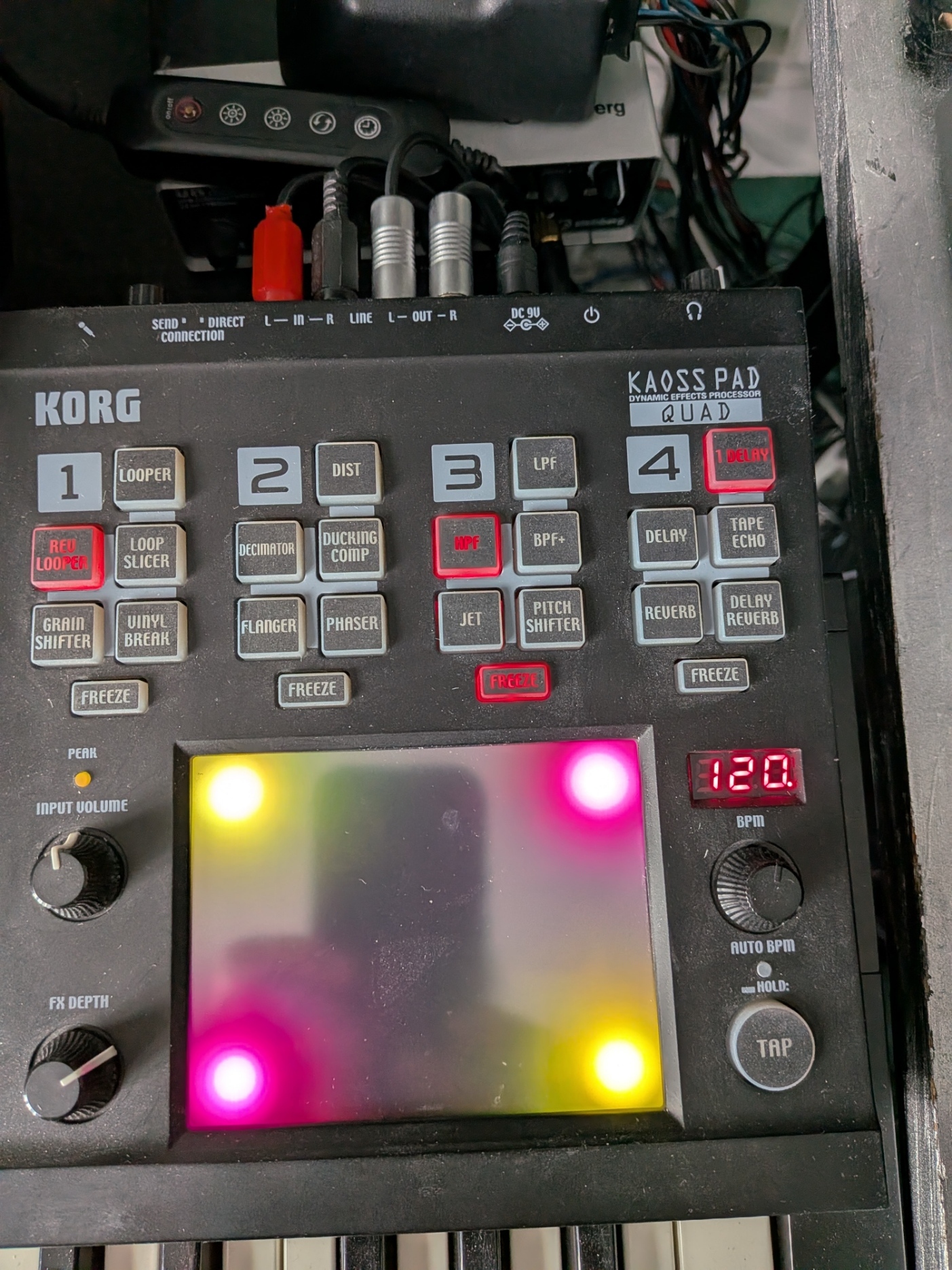 Vends Korg Kaoss pad QUAD