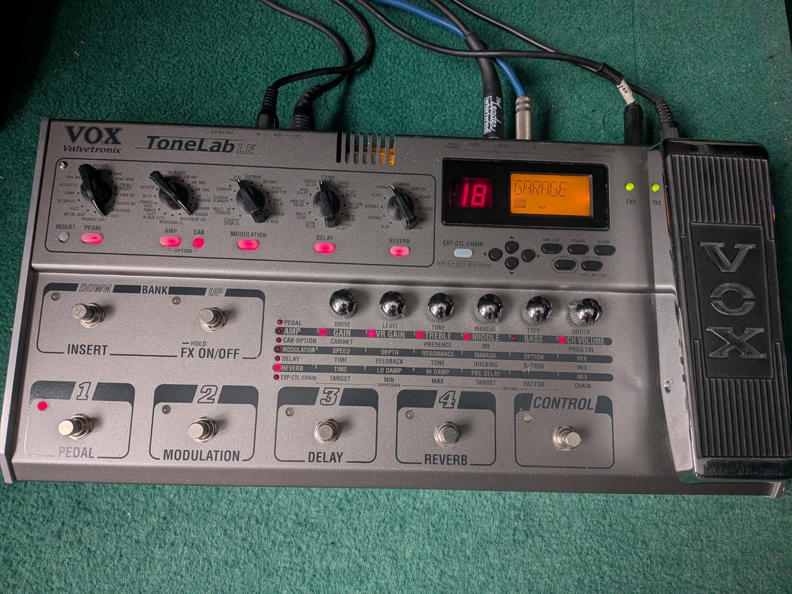Vends VOX Tonelab LE