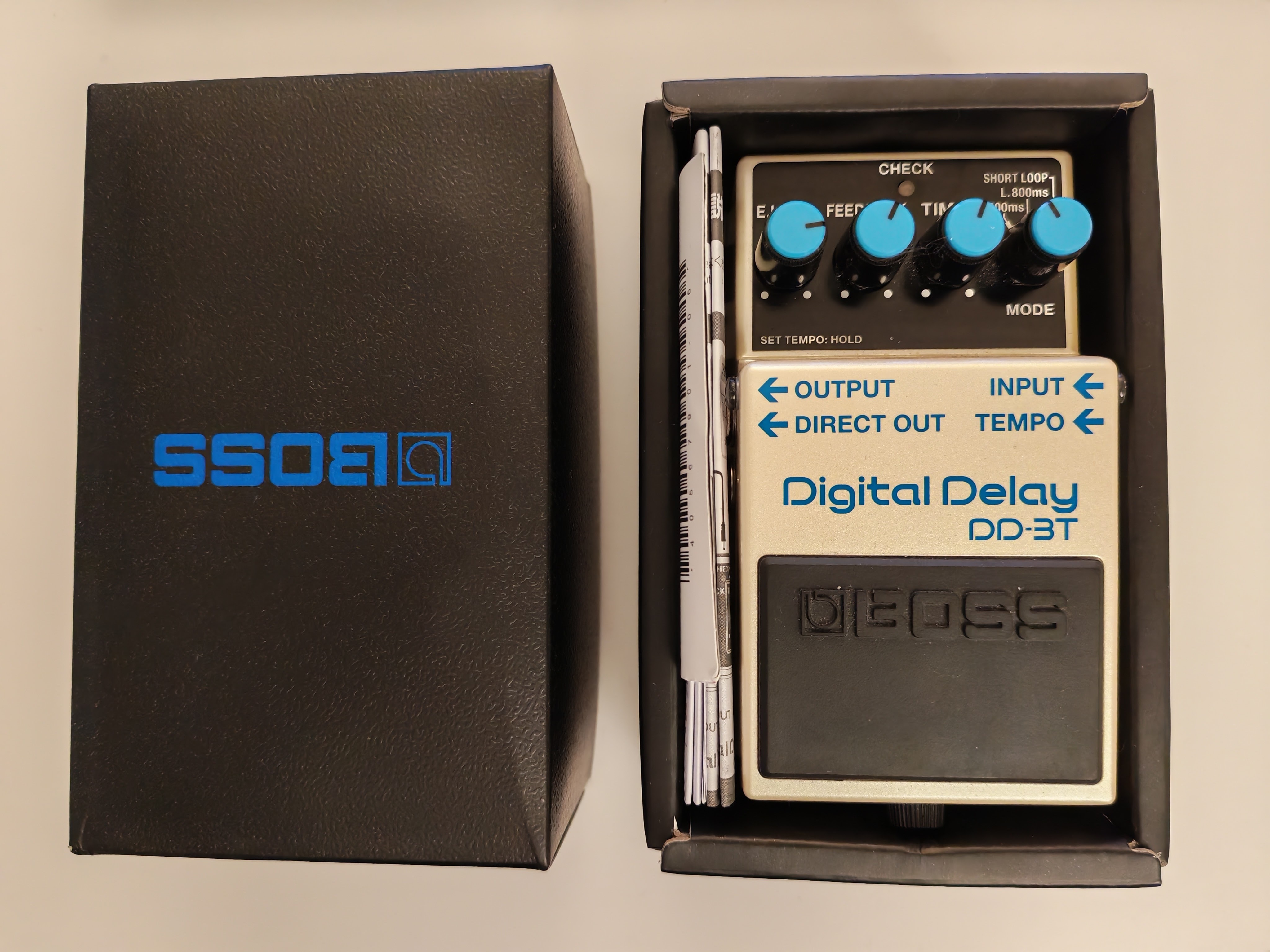 Vends pédale de délai digital Boss DD-3T 
